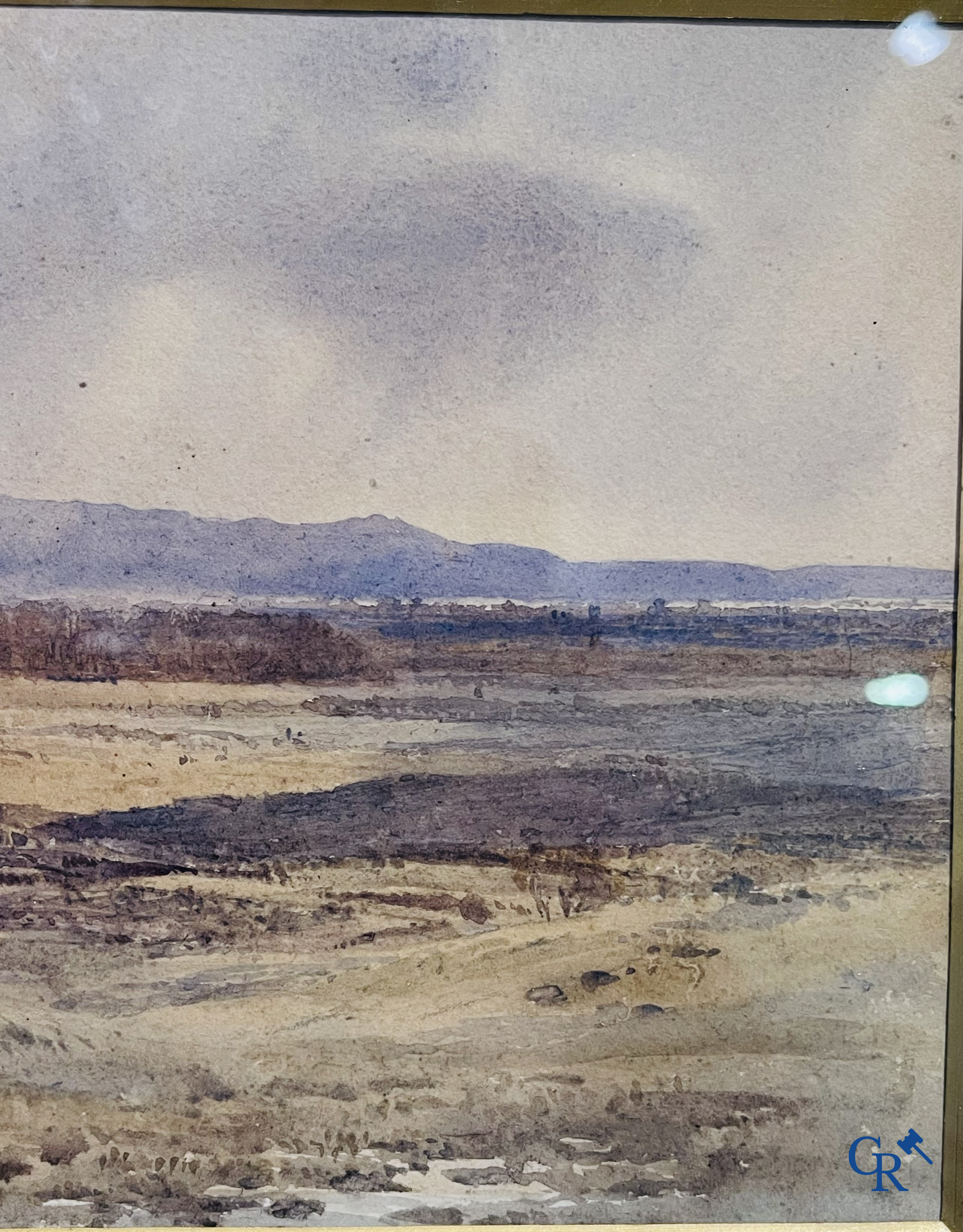 Joseph Mallord William Turner (1775-1851) (in the style of) Watercolour. Signed lower left.