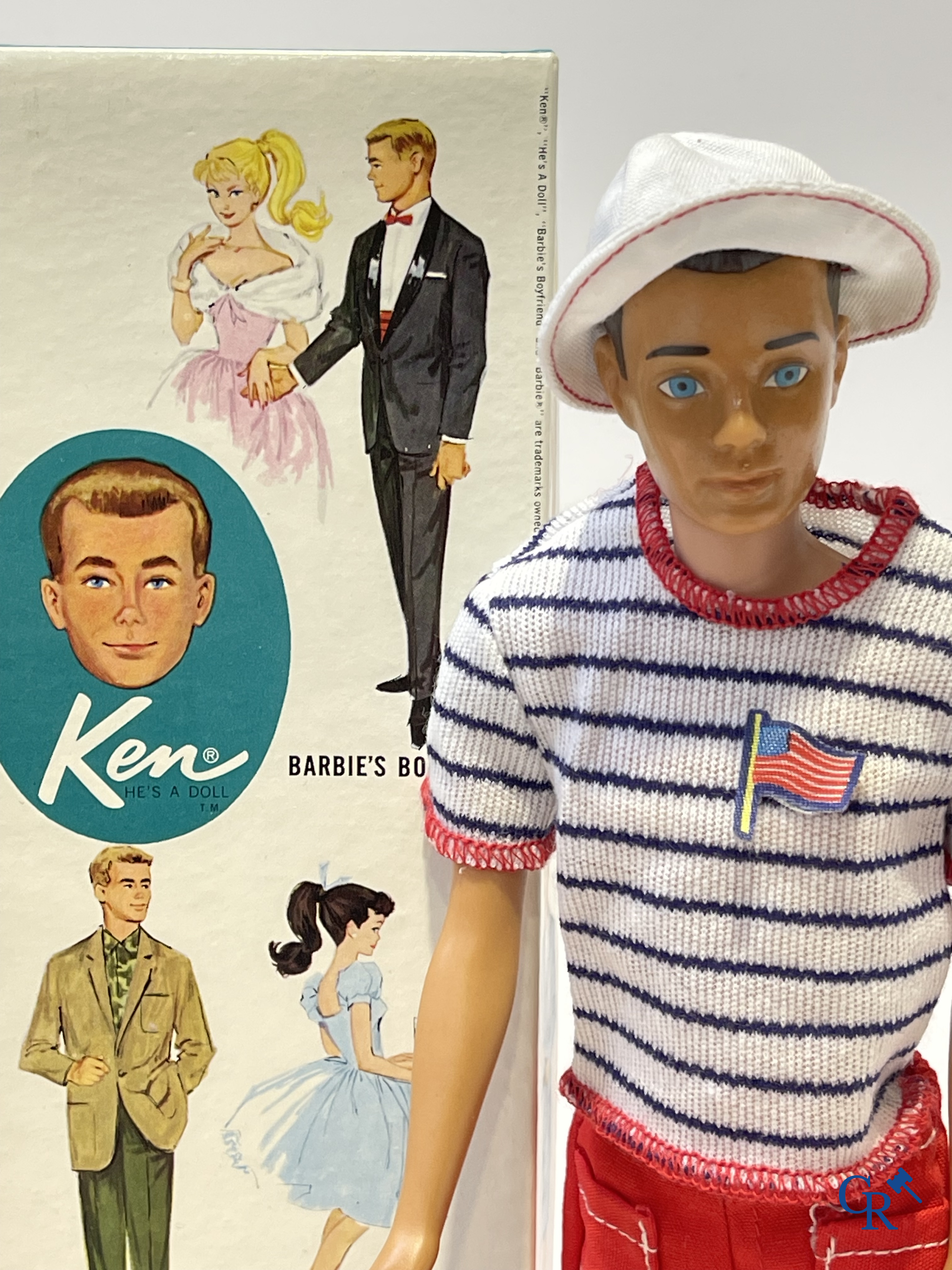 Vieux jouets. Mattel, un beau lot de poupées et attributs. Barbie, Ricky, Skipper, Ken, etc. Années 1960 et plus tard.