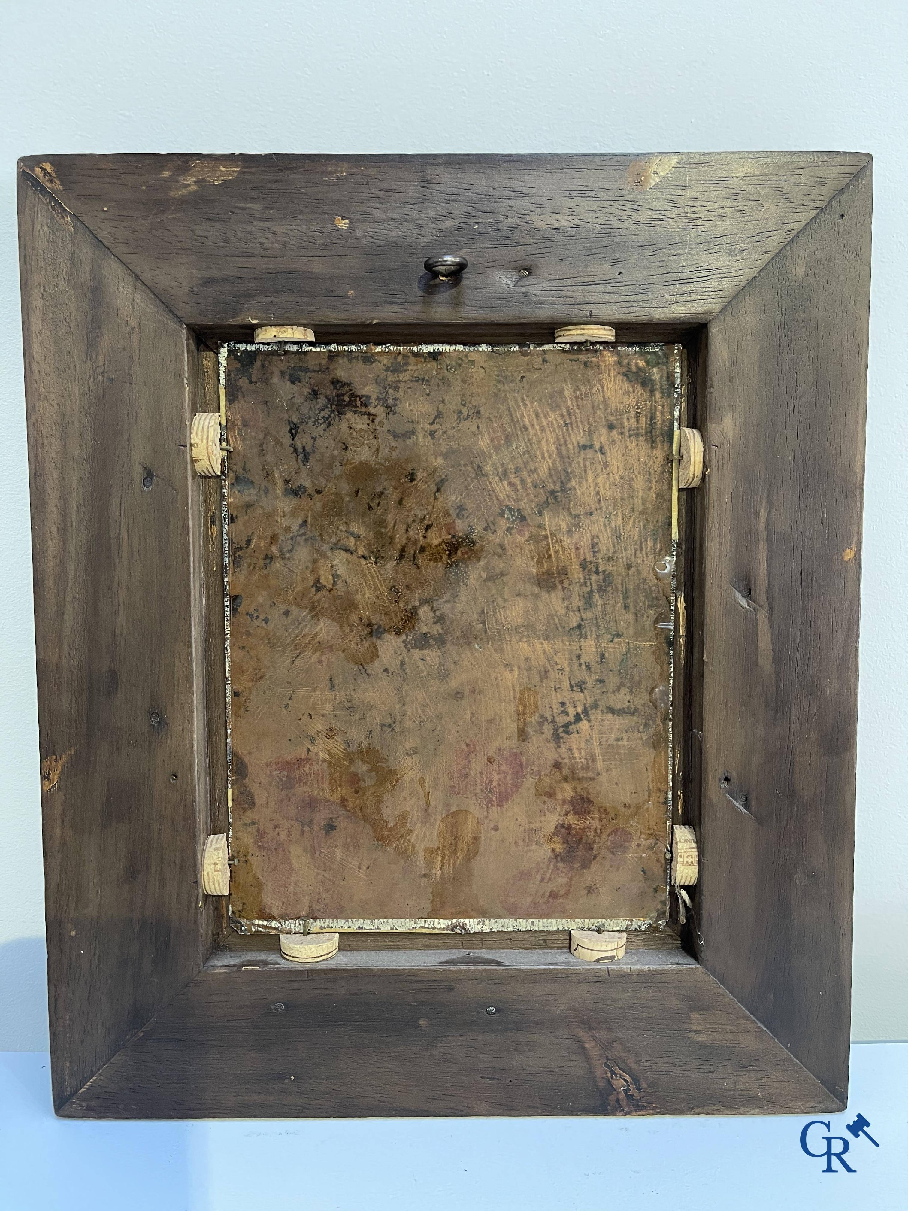 Peinture: Anvers, XVIIème. La moquerie du Christ.