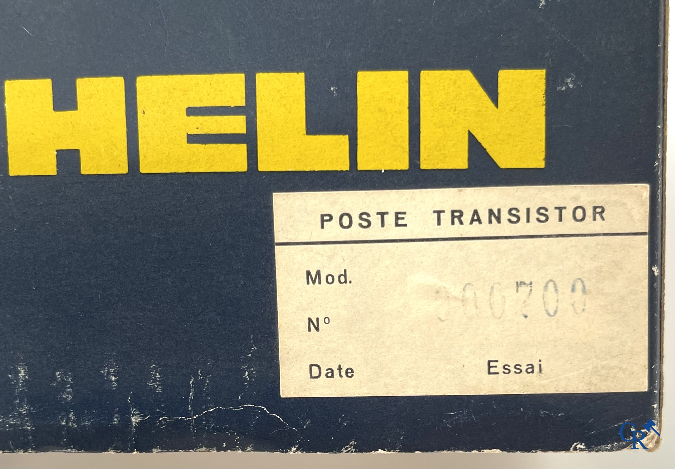 Michelin, a publicity transistor radio in original box for Michelin tyres.