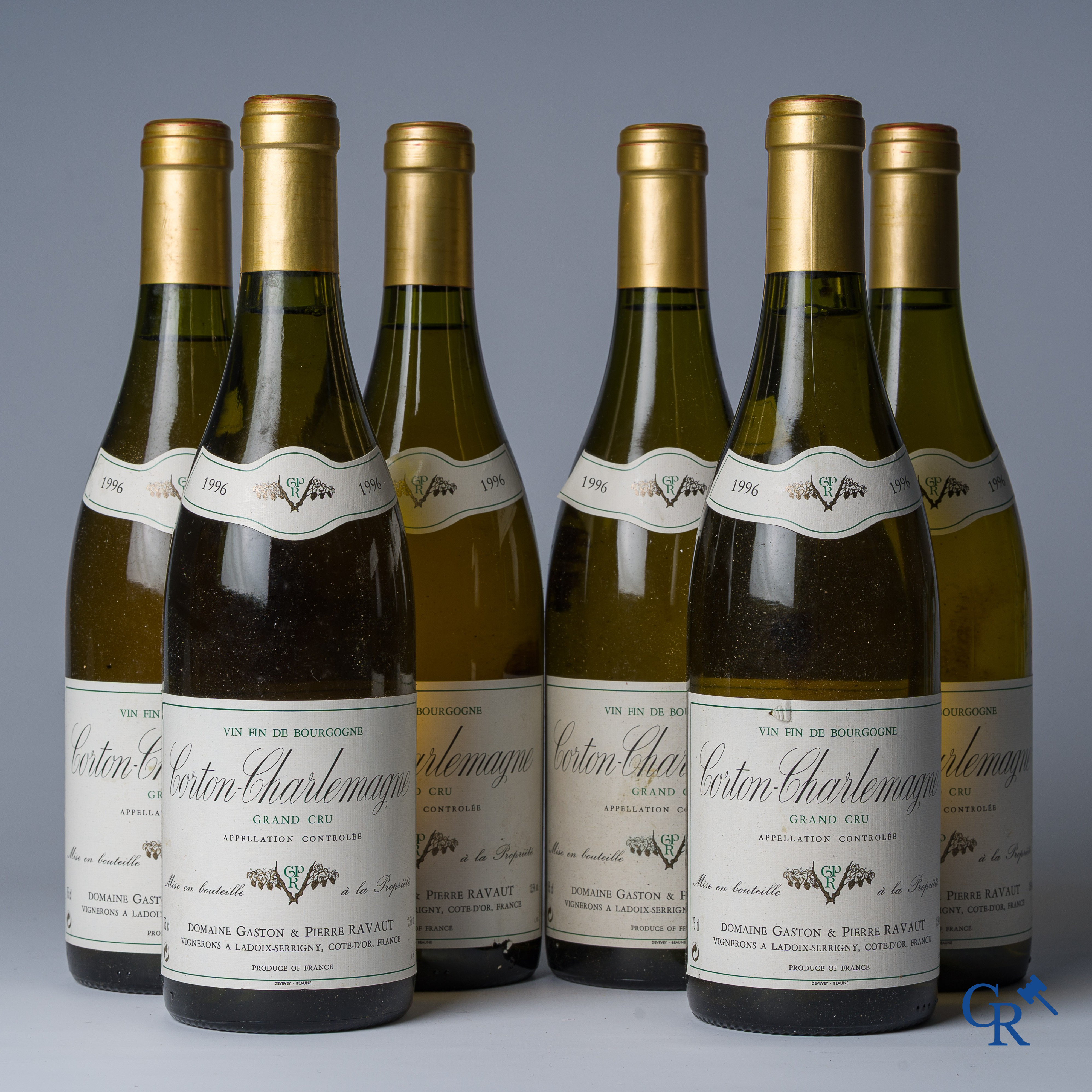 Wijnen. Corton-Charlemagne Grand Cru, 1996. Domaine Gaston & Pierre Ravaut. Bourgogne.