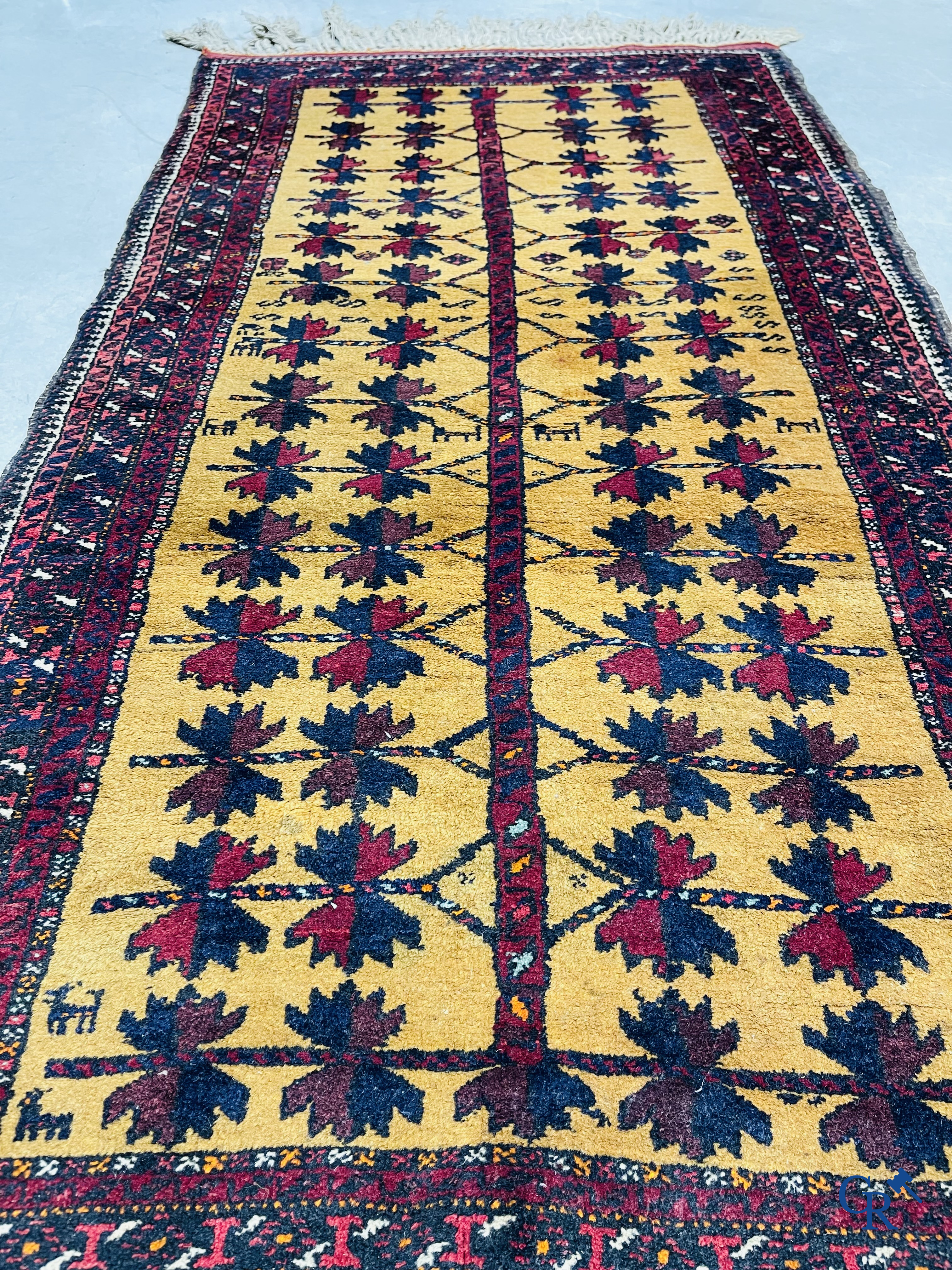 Tapis d'orient. 2 tapis persans noués à la main.