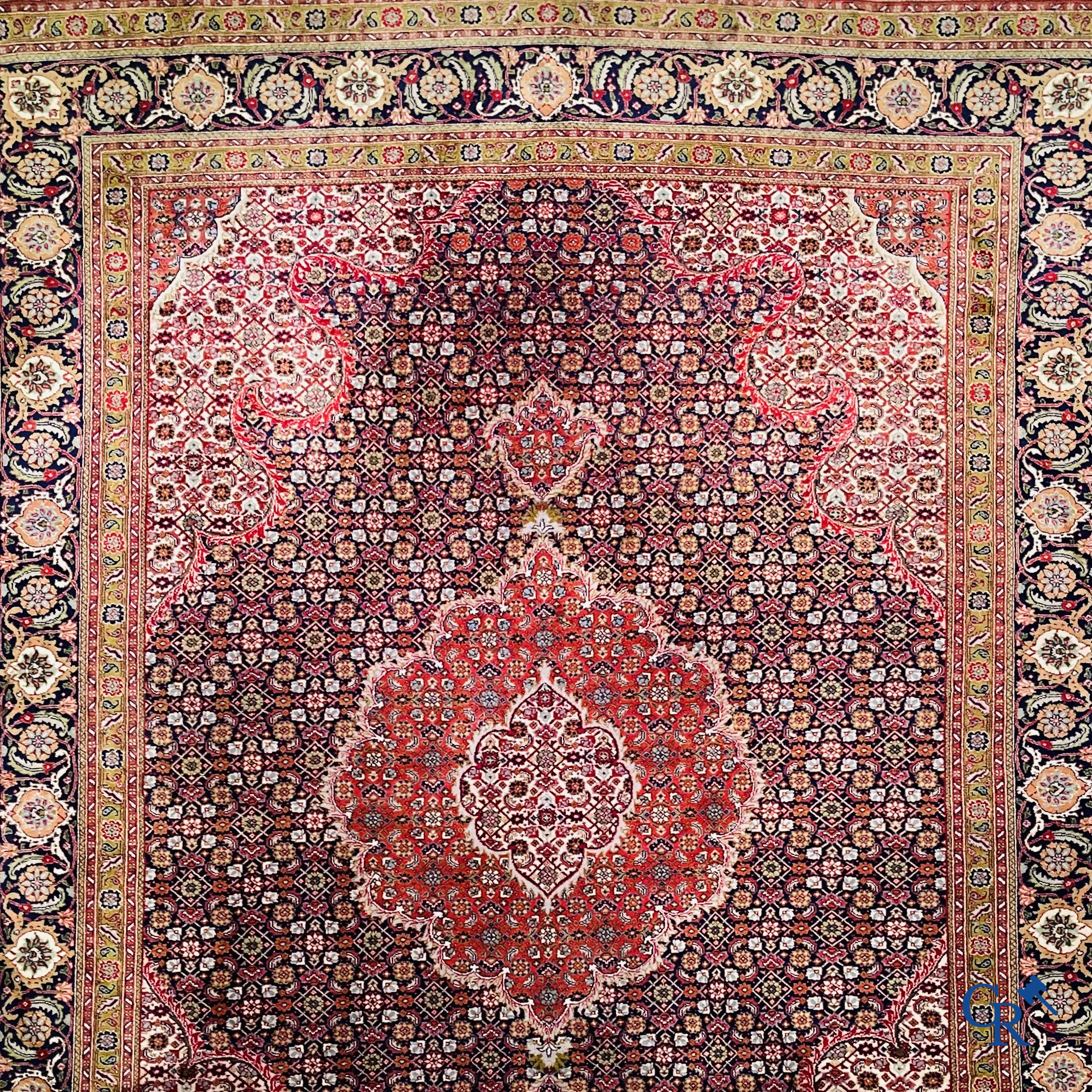 Oosterse tapijten: Tabriz. Groot handgeknoopt Perzisch tapijt.