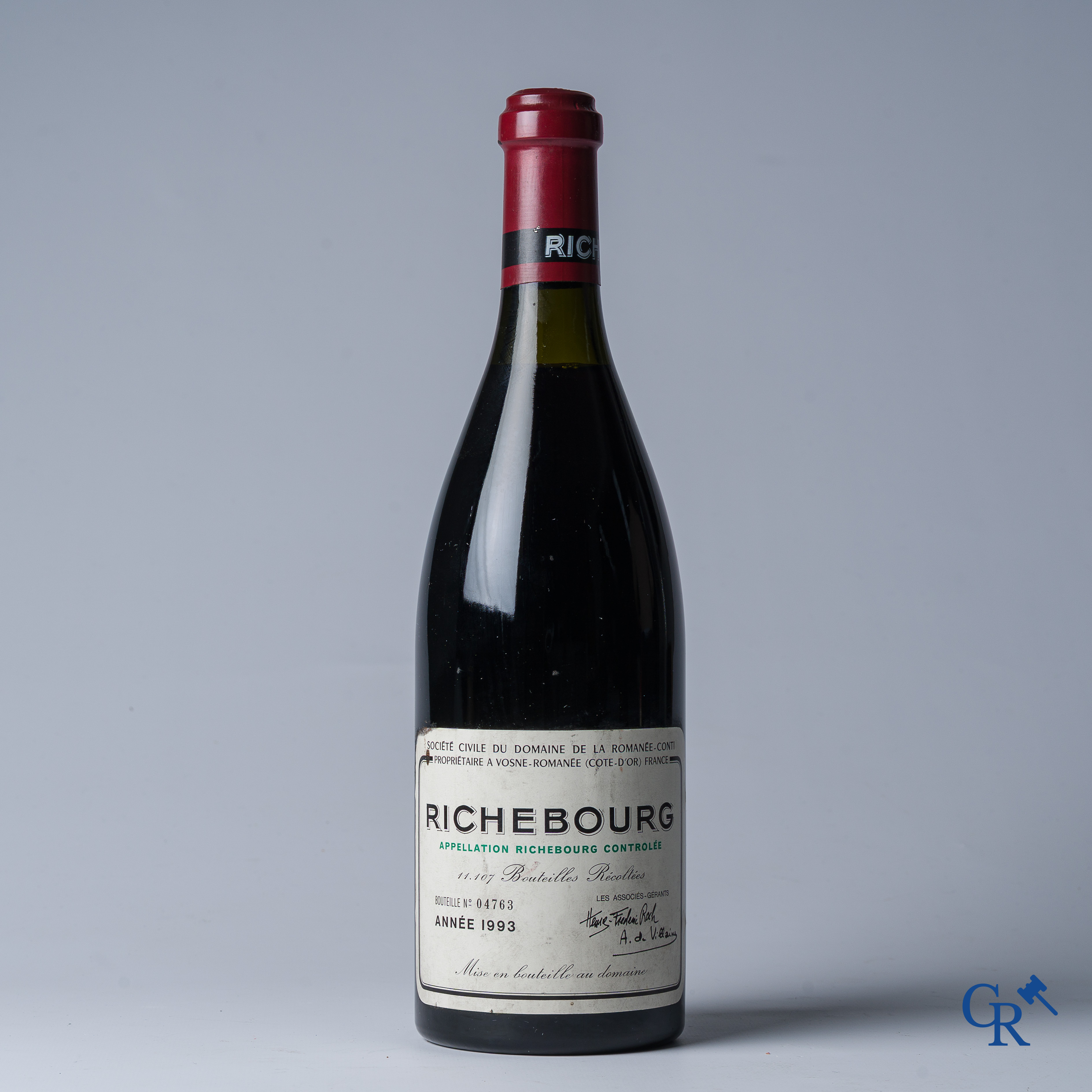 Vins. Richebourg 1993, Domaine de la Romanée-Conti. Grand Cru. Bourgogne.