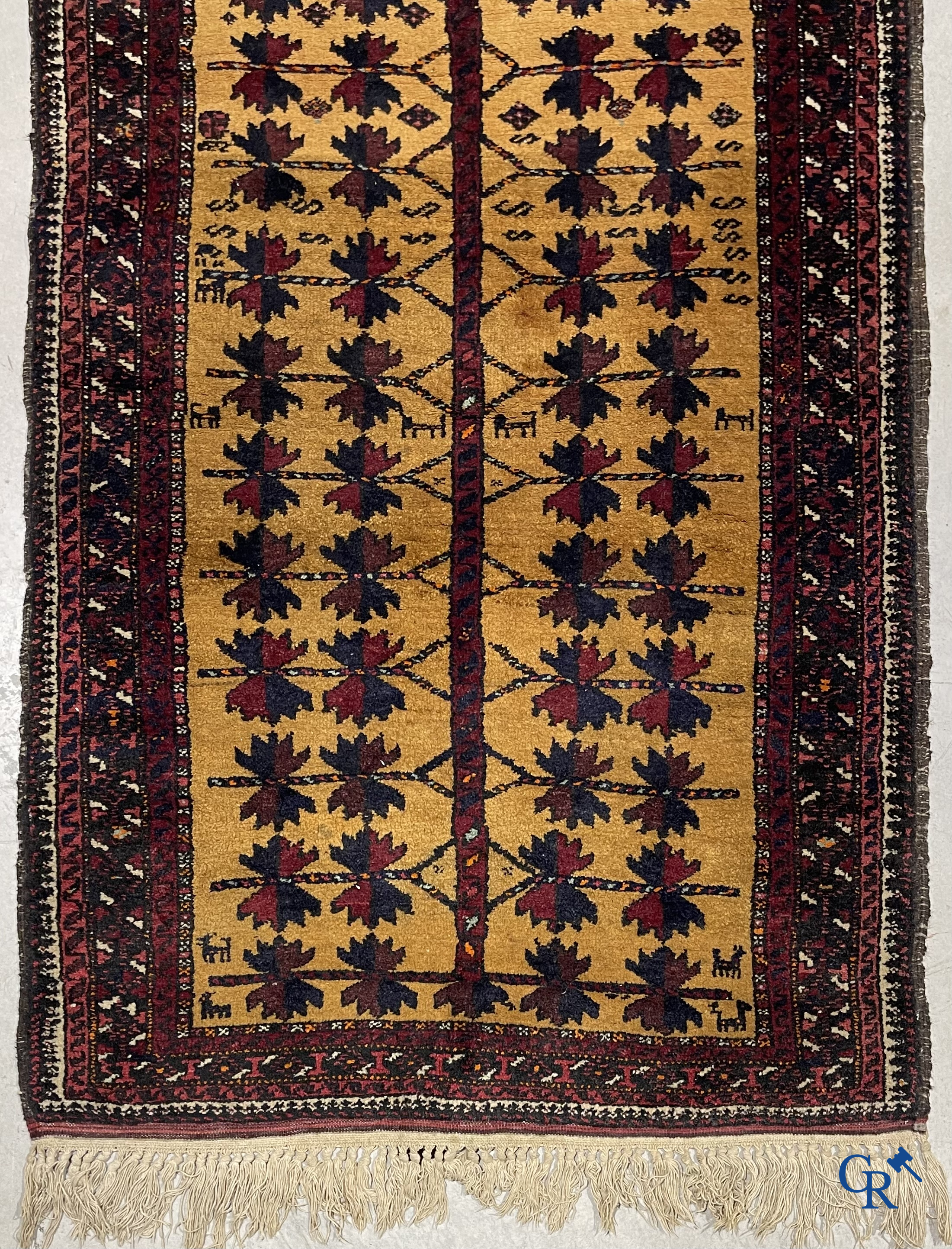 Tapis d'orient. 2 tapis persans noués à la main.