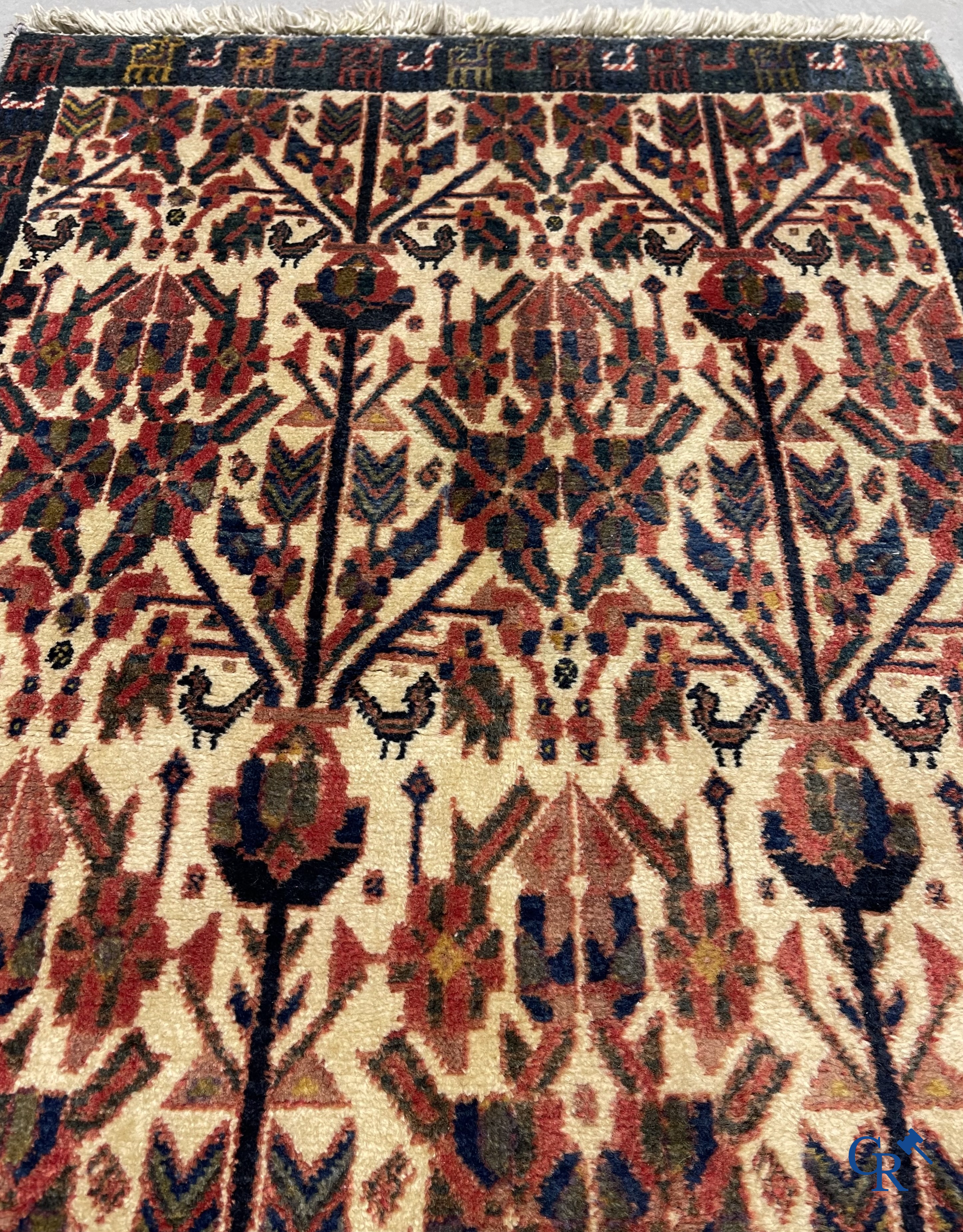 Tapis d'orient. 2 tapis persans noués à la main.