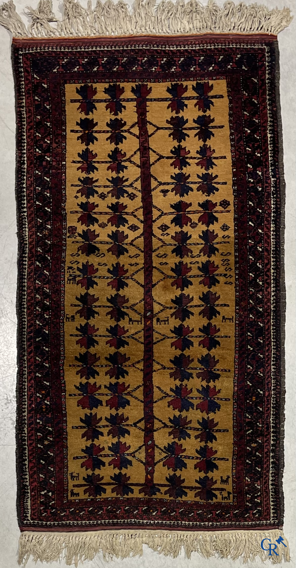 Tapis d'orient. 2 tapis persans noués à la main.