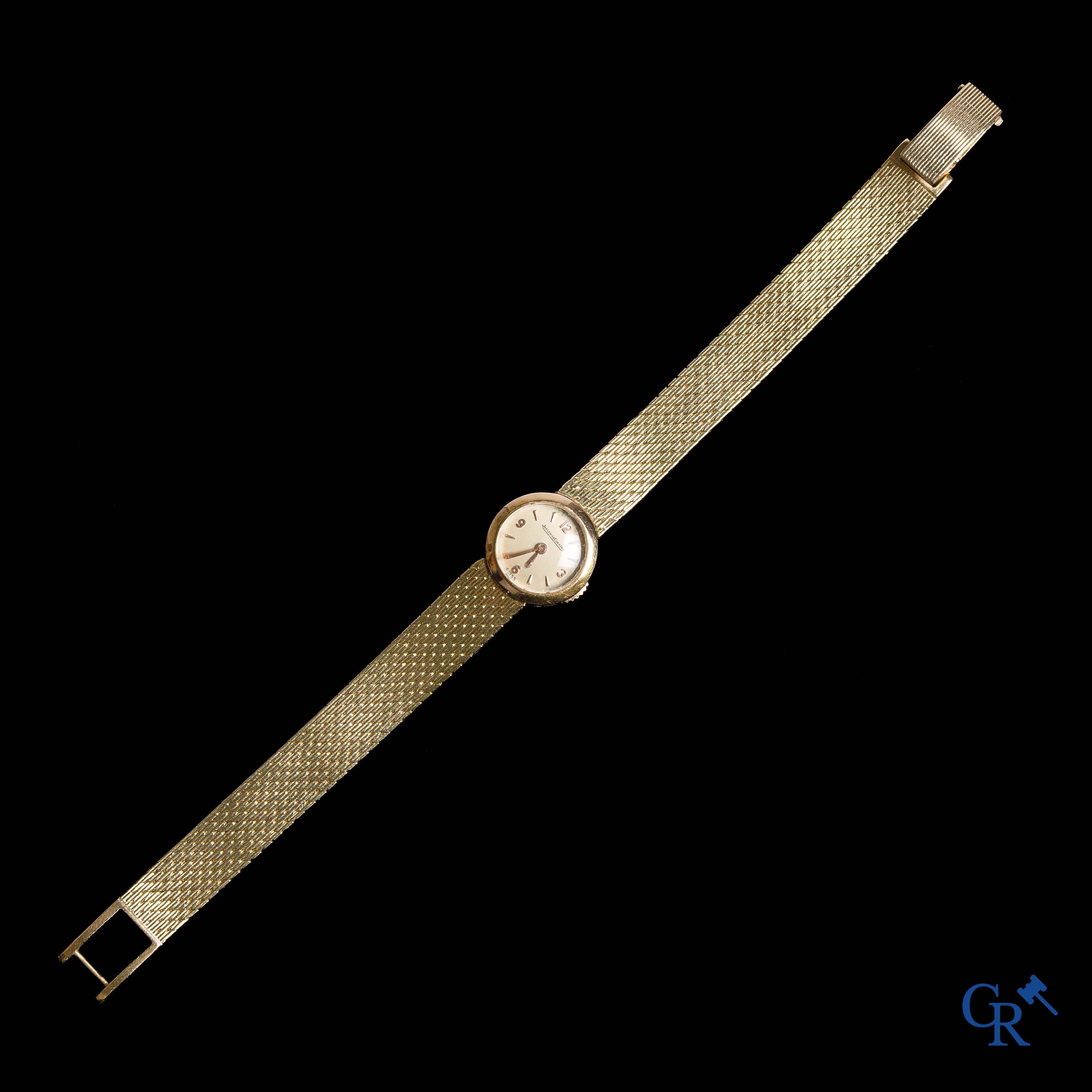 Montres. Jaeger-Le Coultre. Montre-bracelet pour dames en or 750°/00. Numérotée A558032.