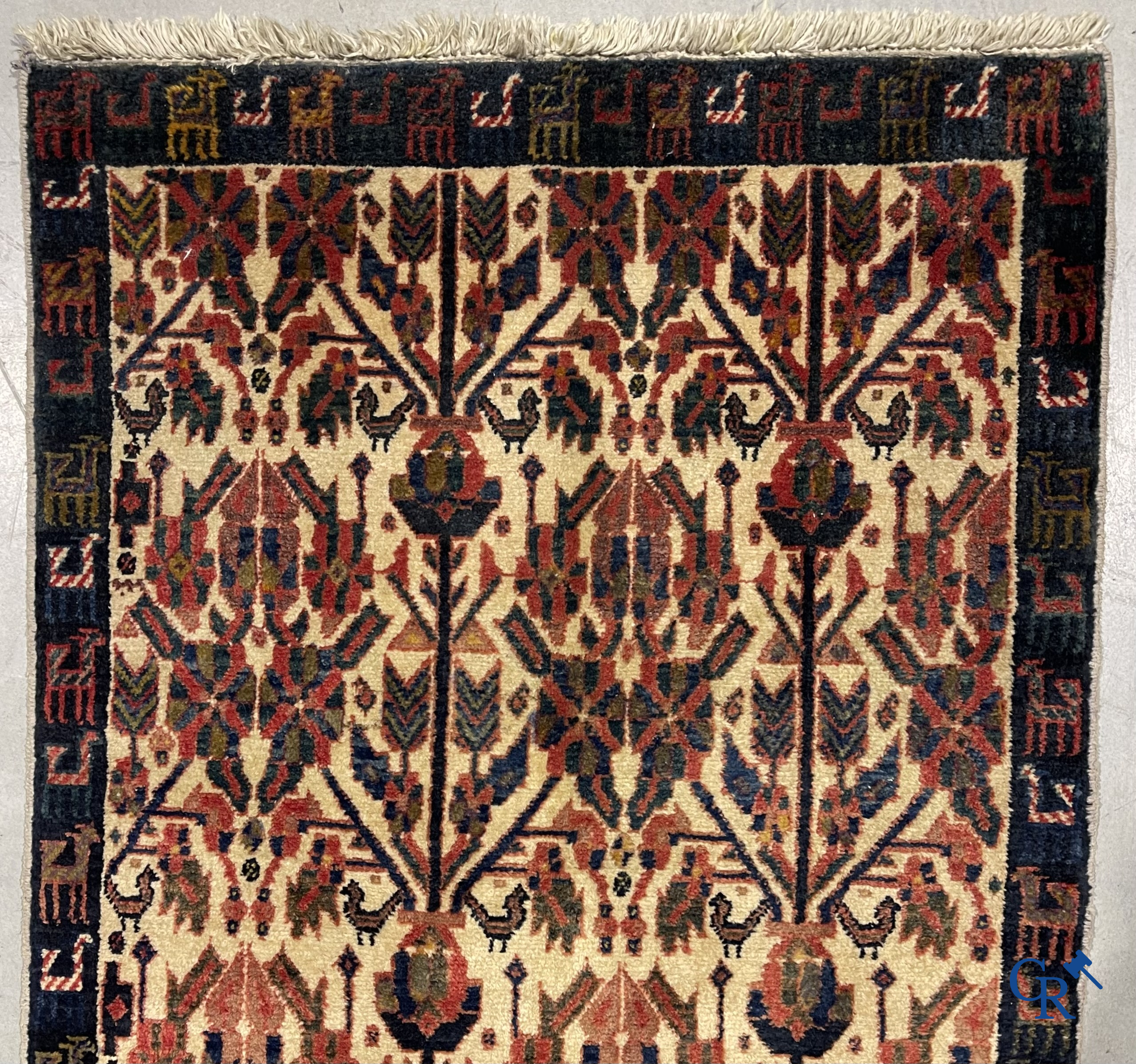 Tapis d'orient. 2 tapis persans noués à la main.