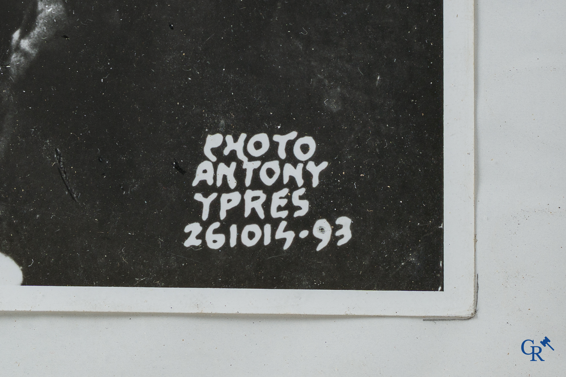 Photographie. Maurice Antony. Photographe belge. Photo originale "Prisonniers Allemands à Ypres" 26 octobre 1914.