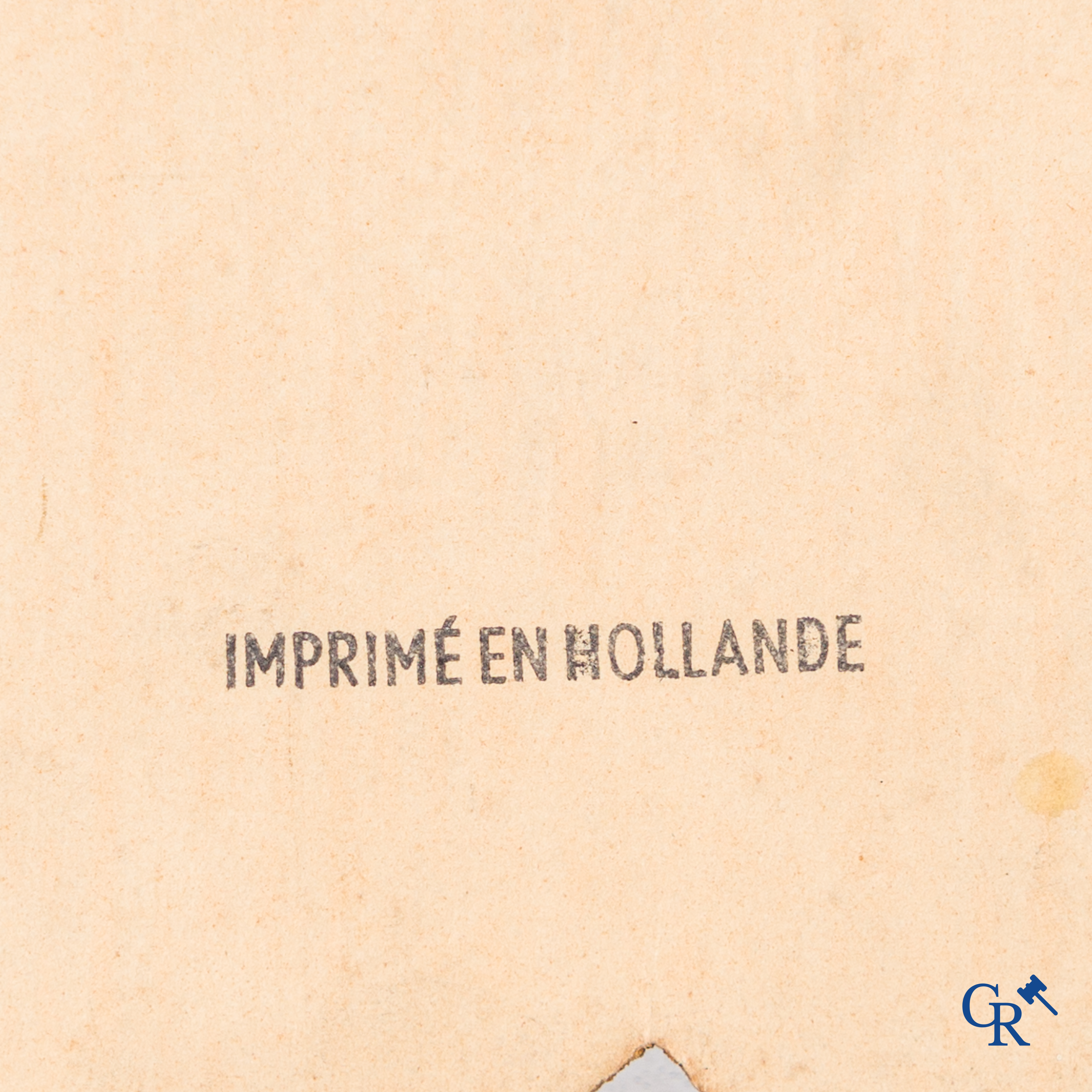 Agfa, Publiciteitspaneel met een zwarte en een witte poedel voor Agfacolor Negativfilm en Isopan. papier op multiplex.