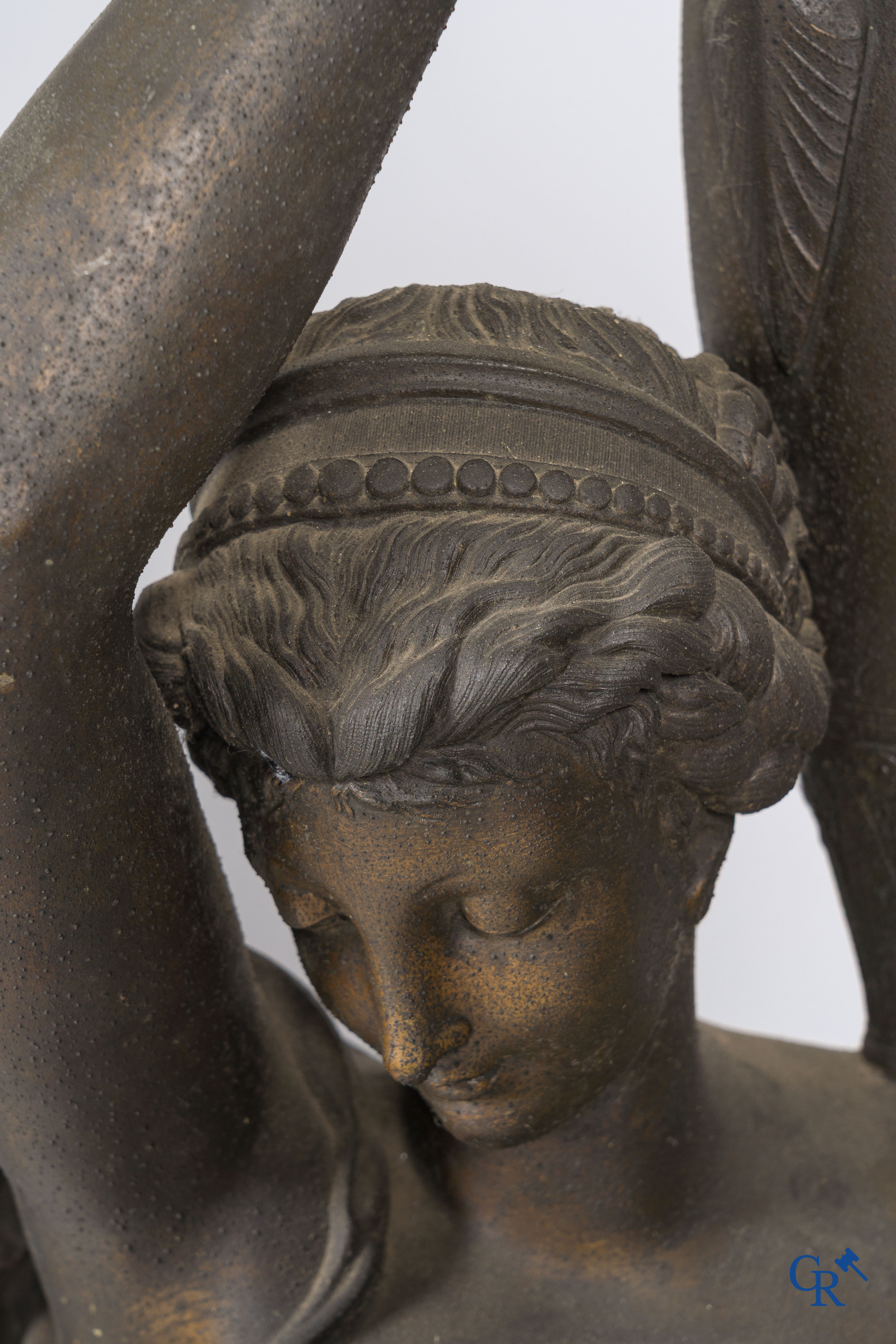 Albert-Ernest Carrier-Belleuse and Jean Boy foundry, 116 Rue de Turenne, Paris. Pair of water carriers. Circa 1860.