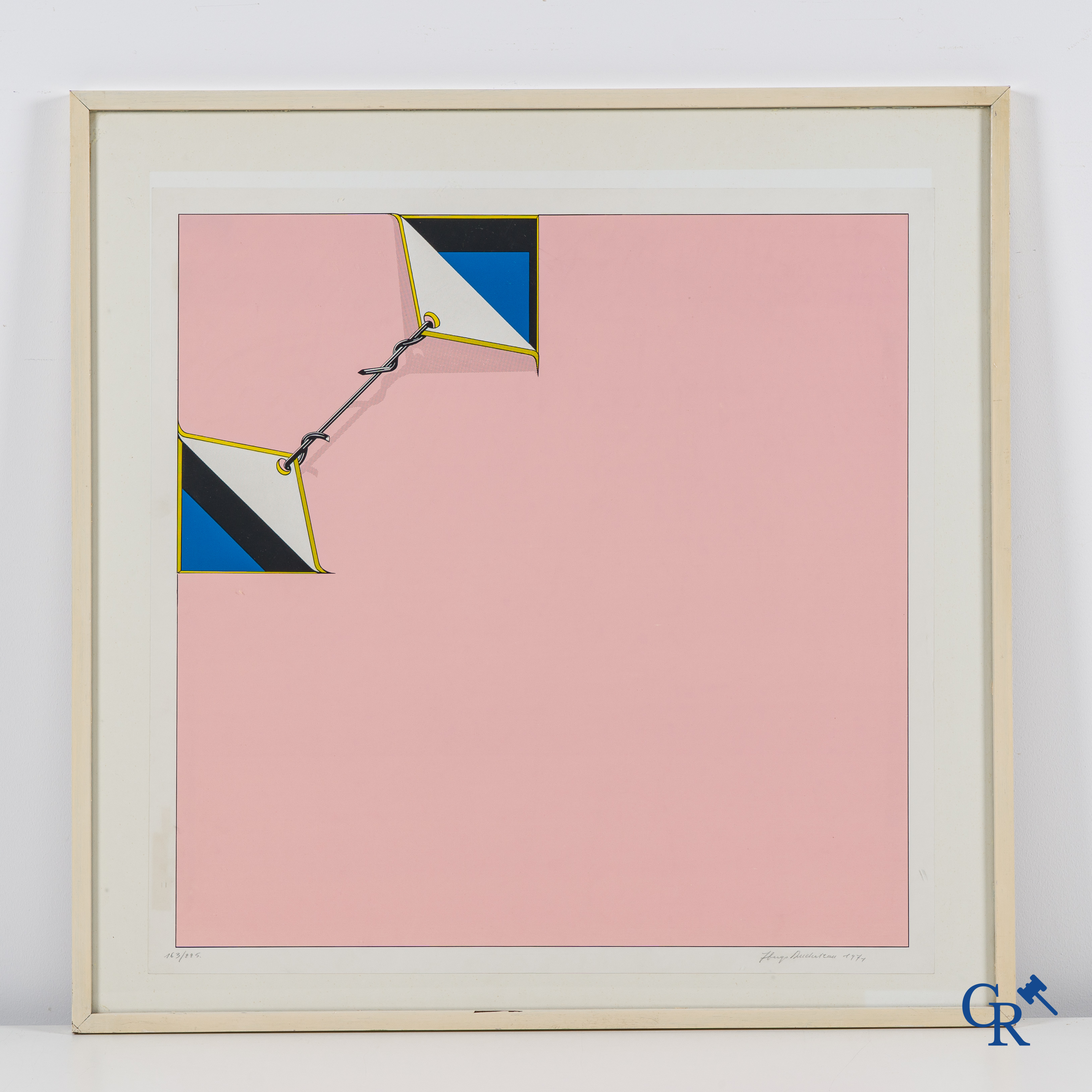 Ensemble de 3 œuvres graphiques : Tajïri, Duchateau et Anton Buytendijk.