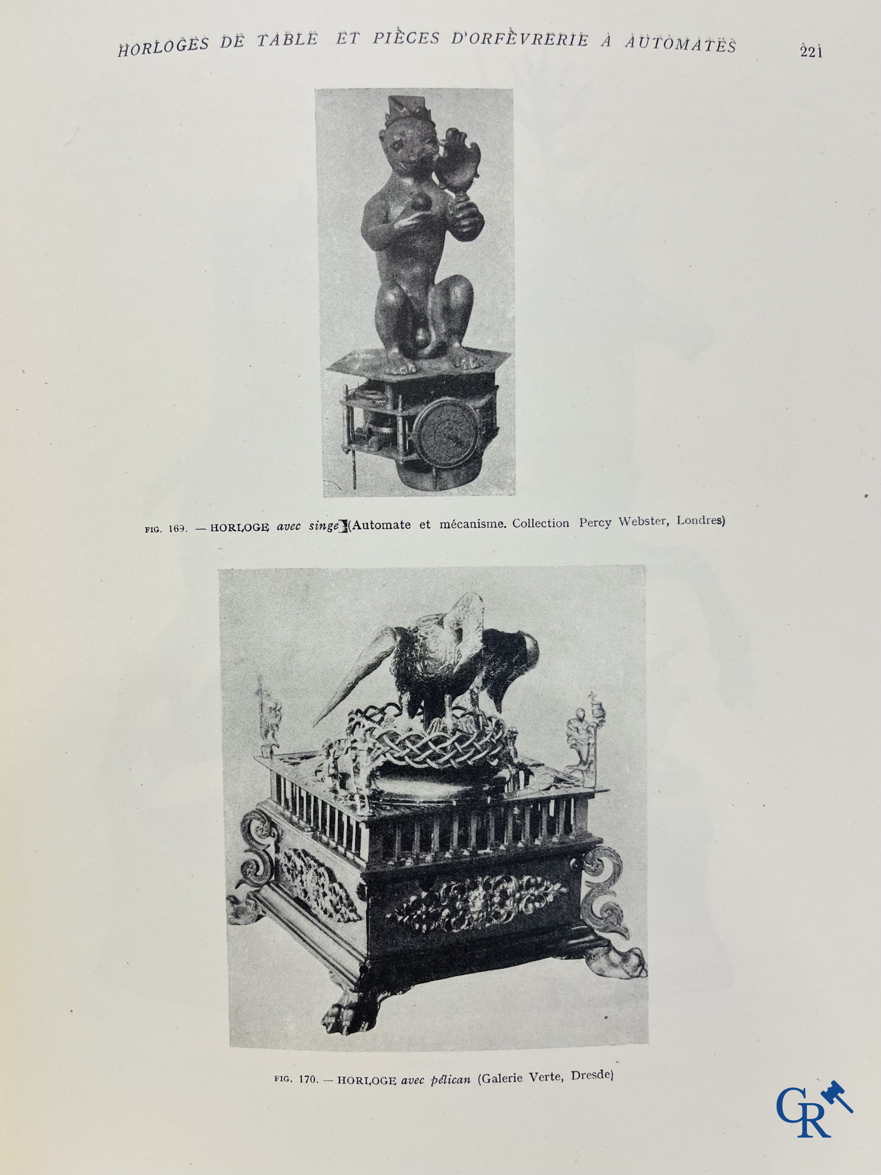 Automaten. Zeldzame uitgave van "Le monde des automates." Alfred Chapuis et Edouard Gélis. Paris 1928.