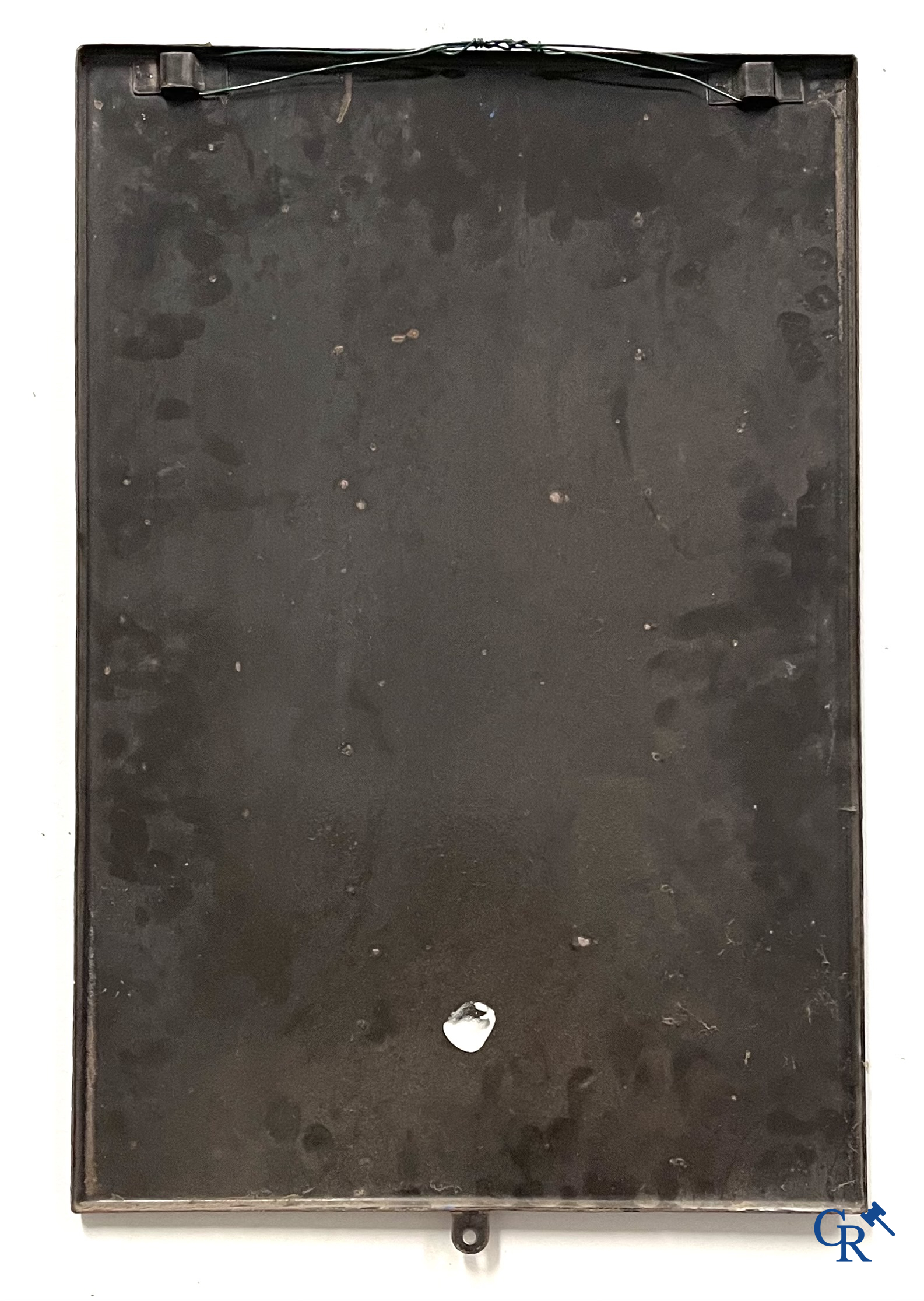 Sachs Moped-service, Emaille reclamebord voor Sachs motorfietsen. Titan-Email, Münchener Emaillierwerk.