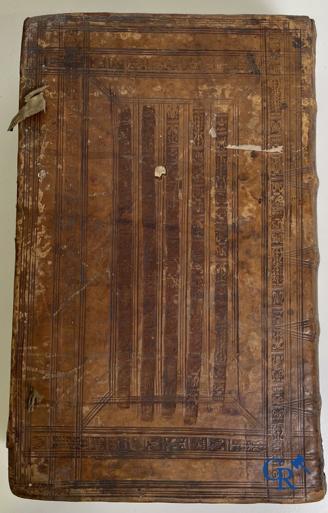 Early printed books: Willem Hessels van Est (1542-1613) The Epistles of St. Paul. Tomus prior en tomus posterior. Douai 1614.