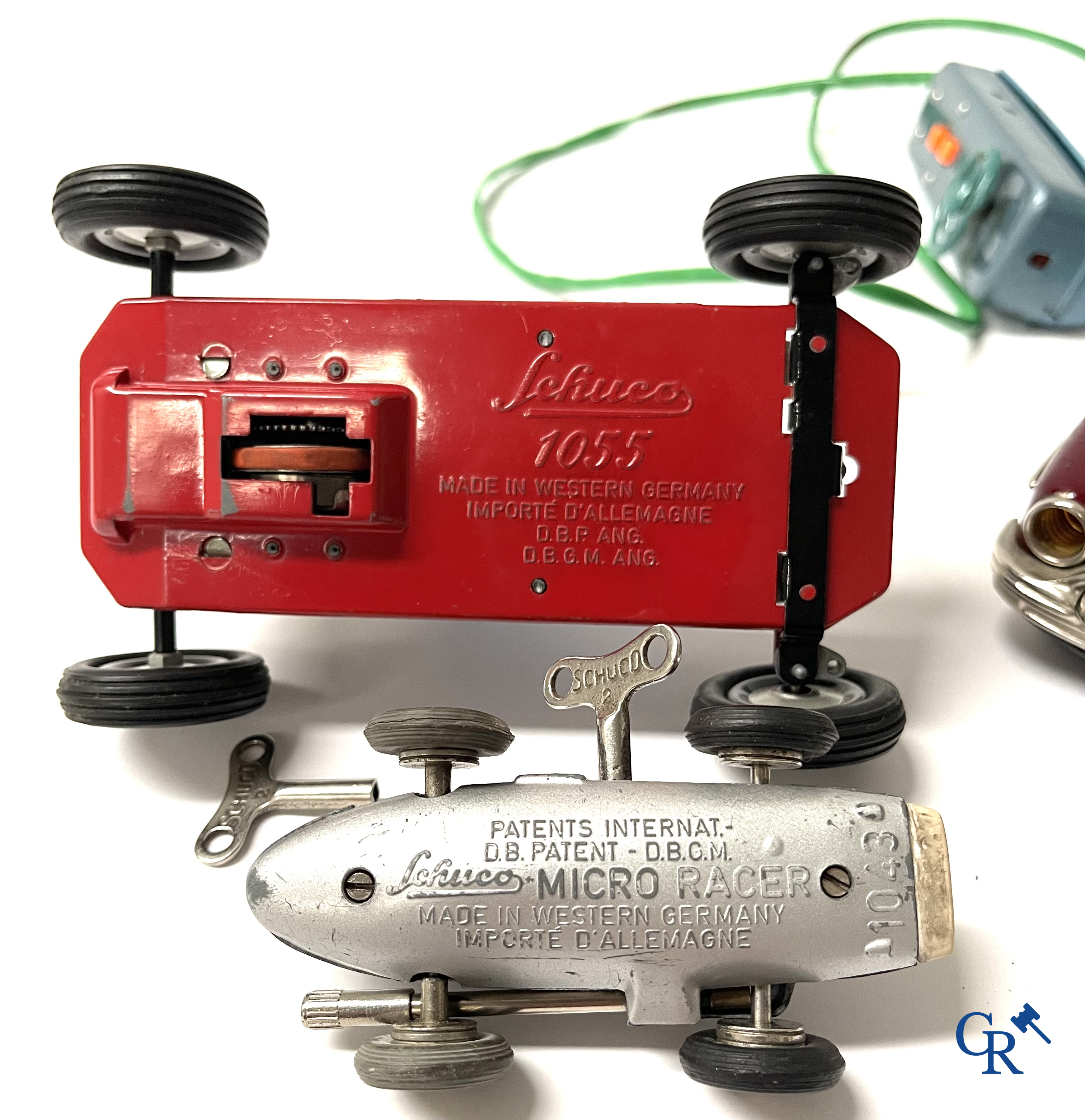 Old toys. A lot of mechanical tin toys. Gama, Schuco, Japanese battery toy, etc.