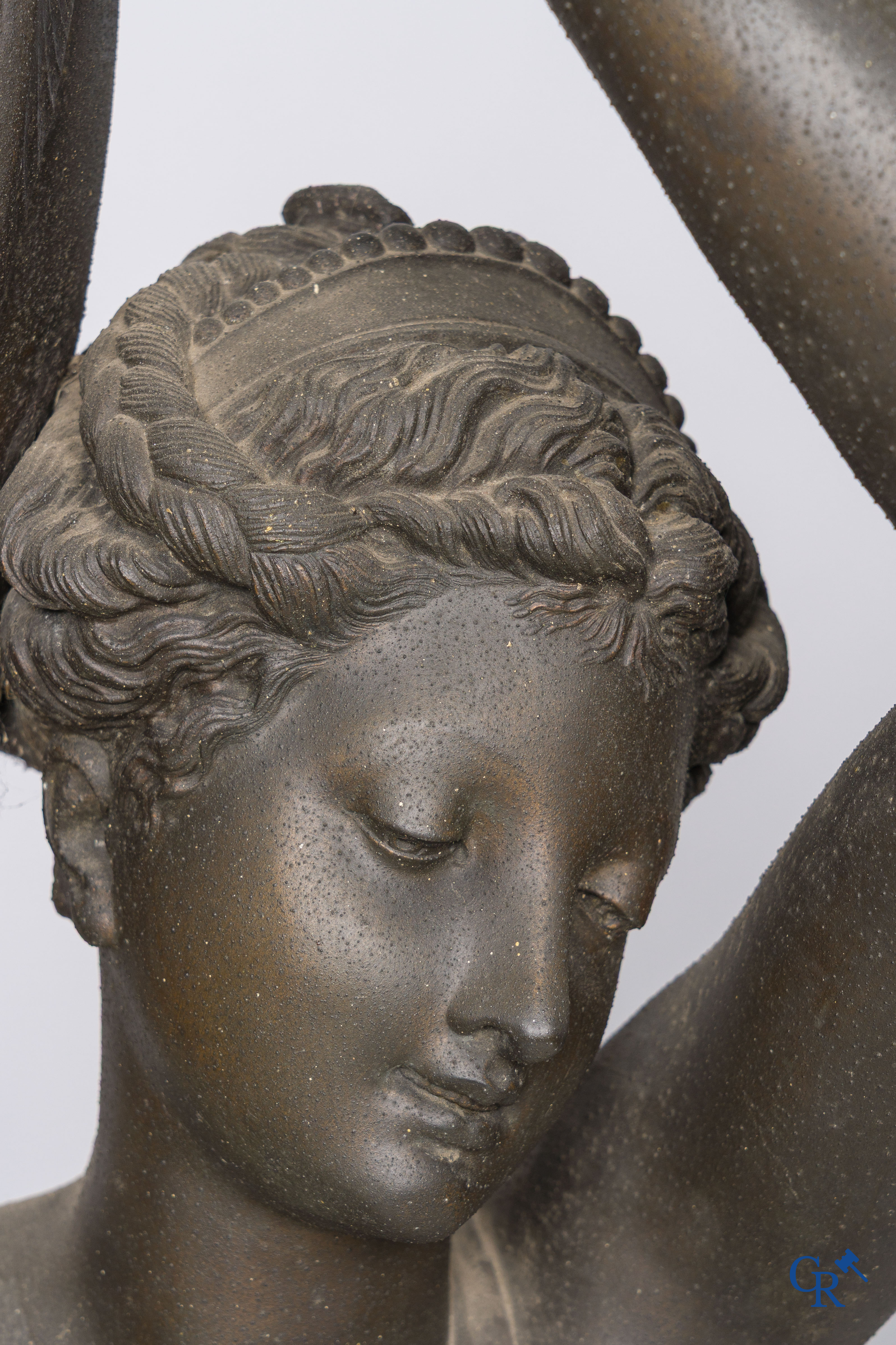 Albert-Ernest Carrier-Belleuse and Jean Boy foundry, 116 Rue de Turenne, Paris. Pair of water carriers. Circa 1860.