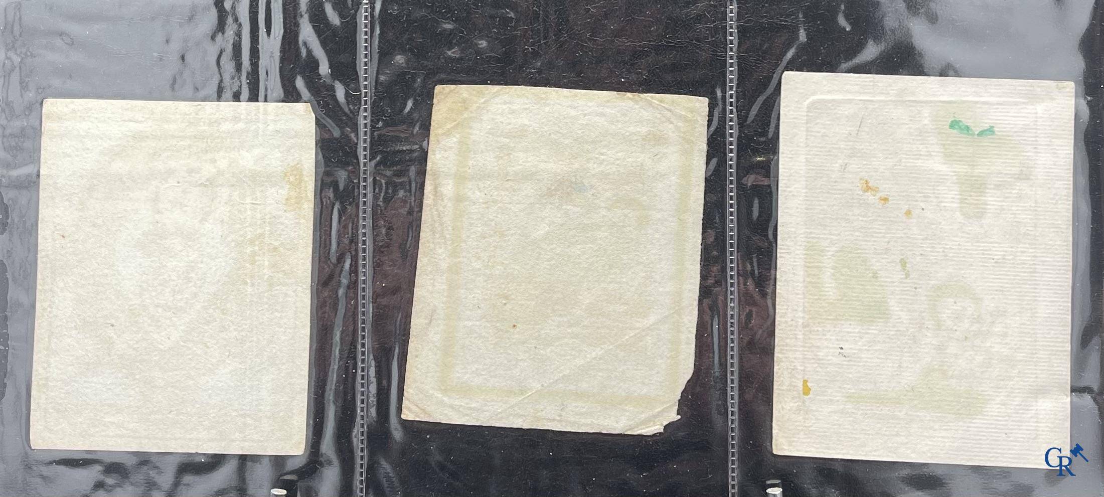 Religious objects: Important collection of pious images and devotion prints, Flanders, 17th-18th-19th centuries.