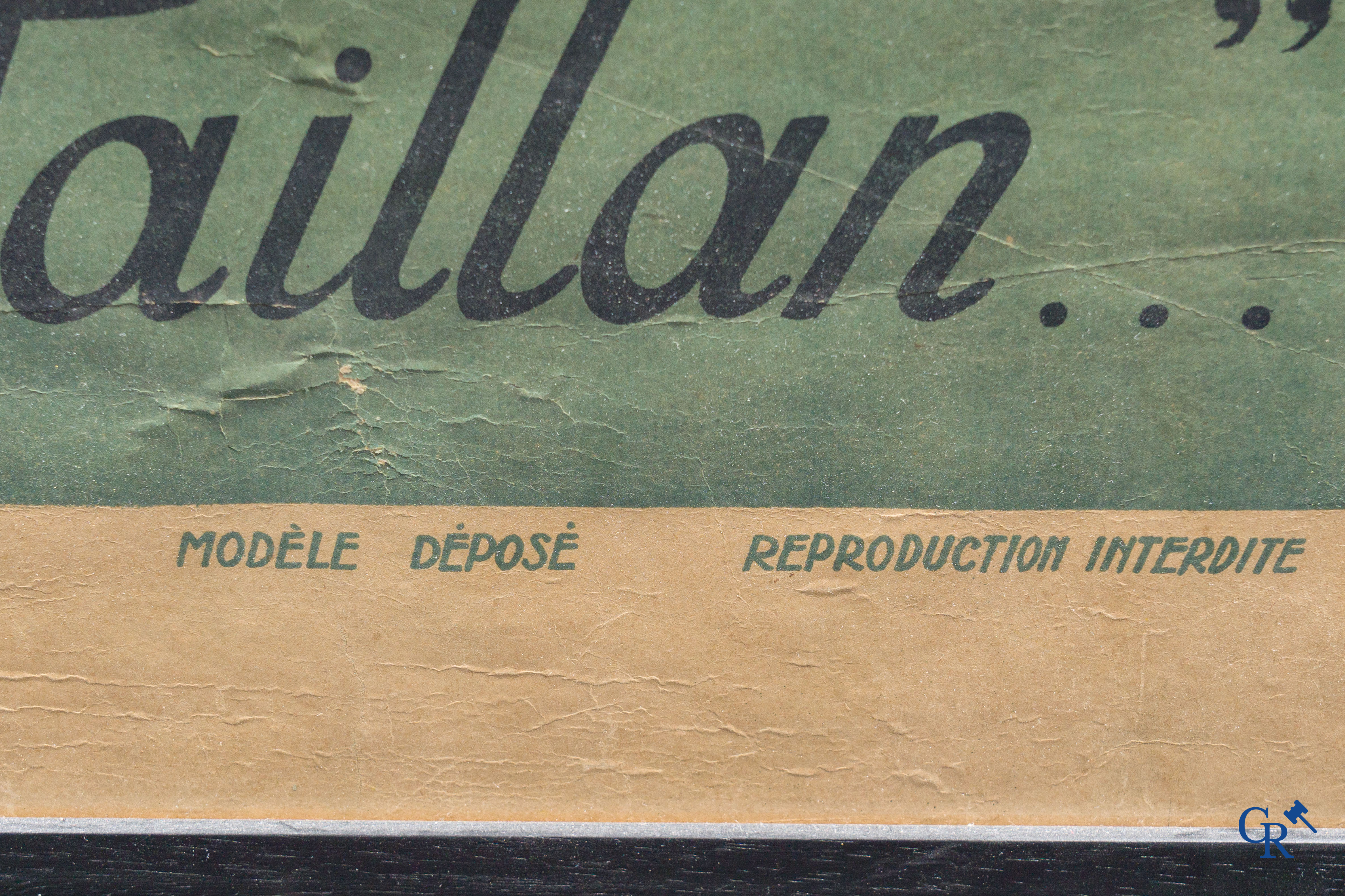 Mich (Jean-Marie Michel Liébeaux - French advertising designer) Taillan Grand vin au Quinquina. Publicity poster.