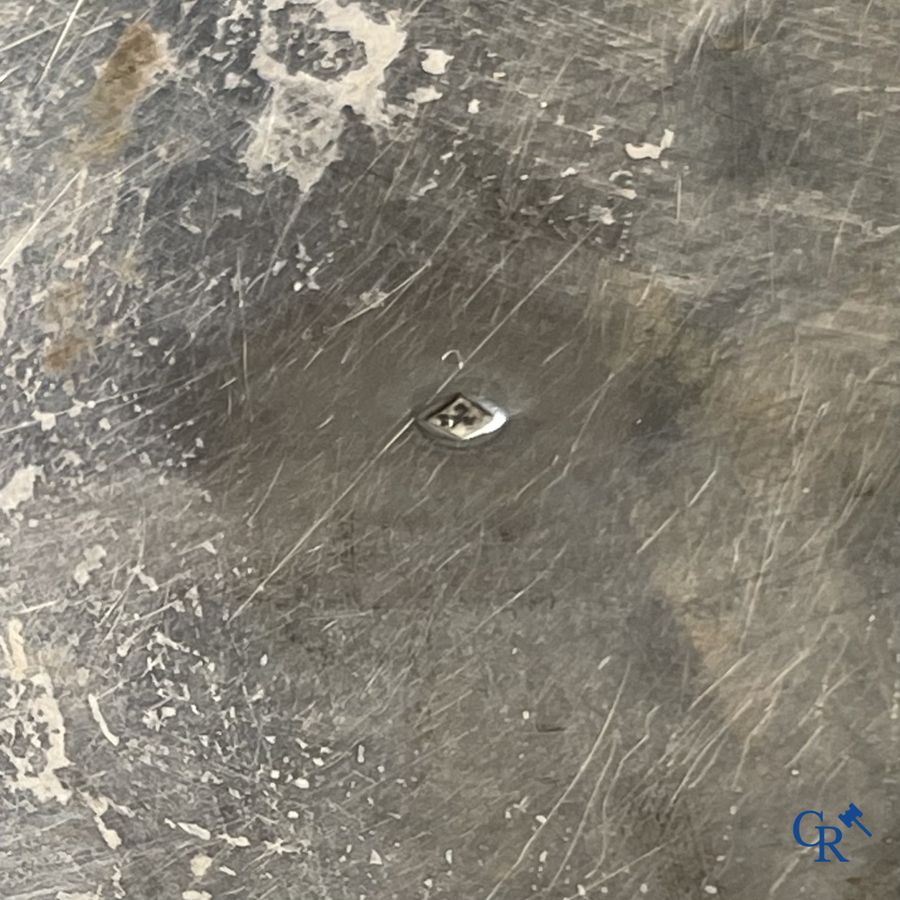 Tétard Frères, Paris. Een gedeelte van een koffie- en theeservies in zilver. Minerva hoofd keurstempel en Tétard.