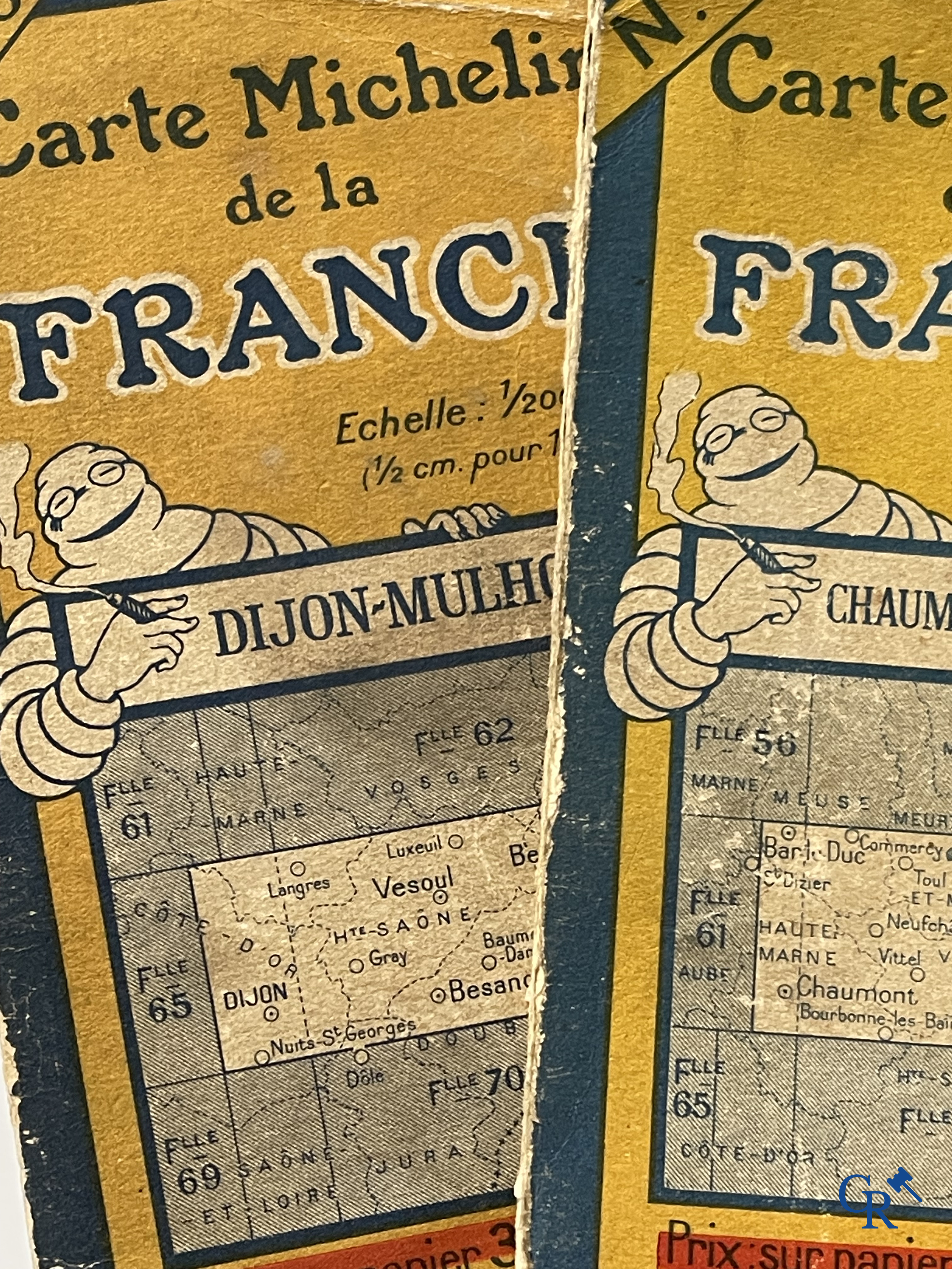 Michelin, an interesting lot with Michelin objects, mainly from the 1920's and 1930's.