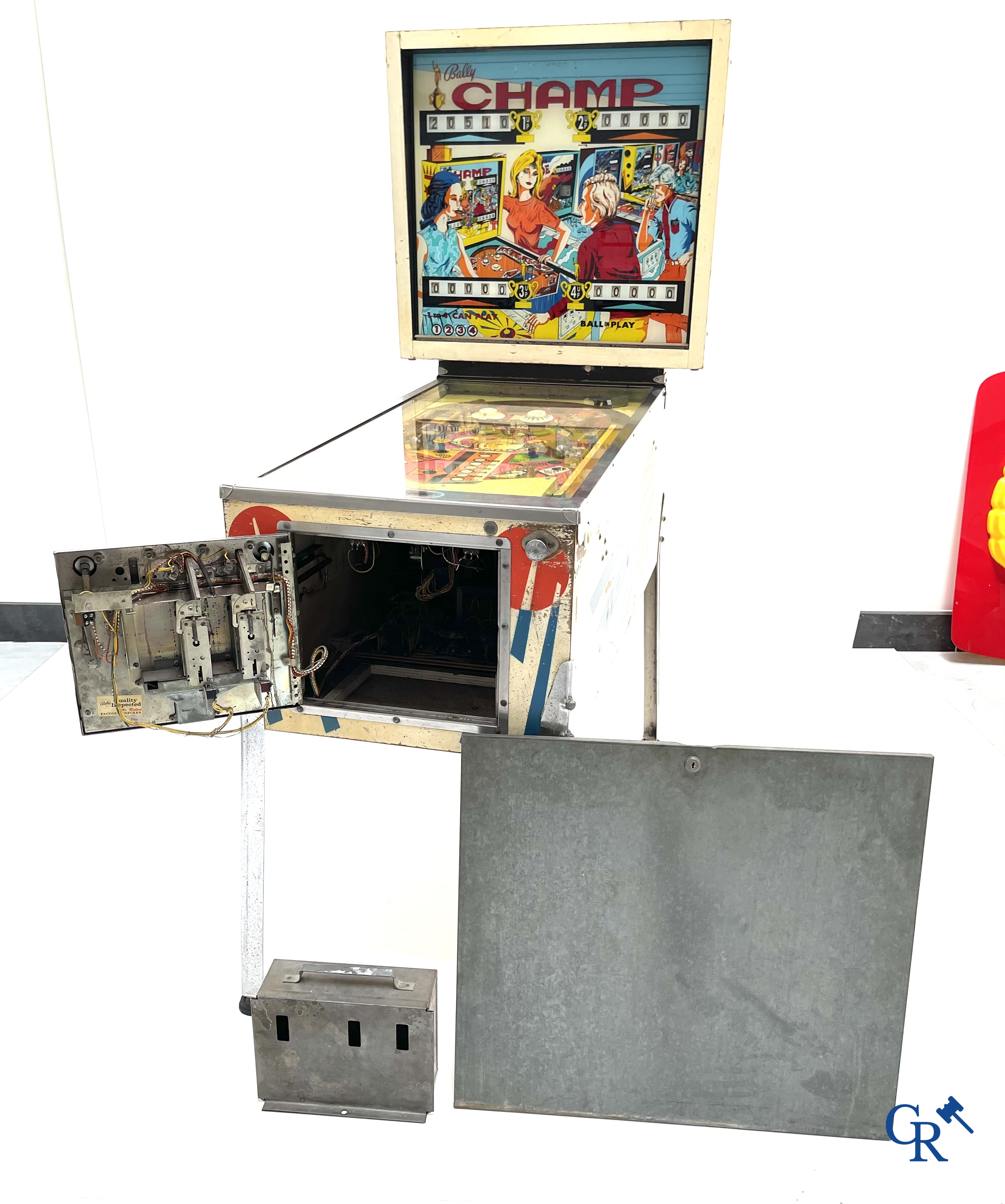 Bally. Electro-mechanical pinball machine "Champ" for 4 players. 1960's - 1970's.