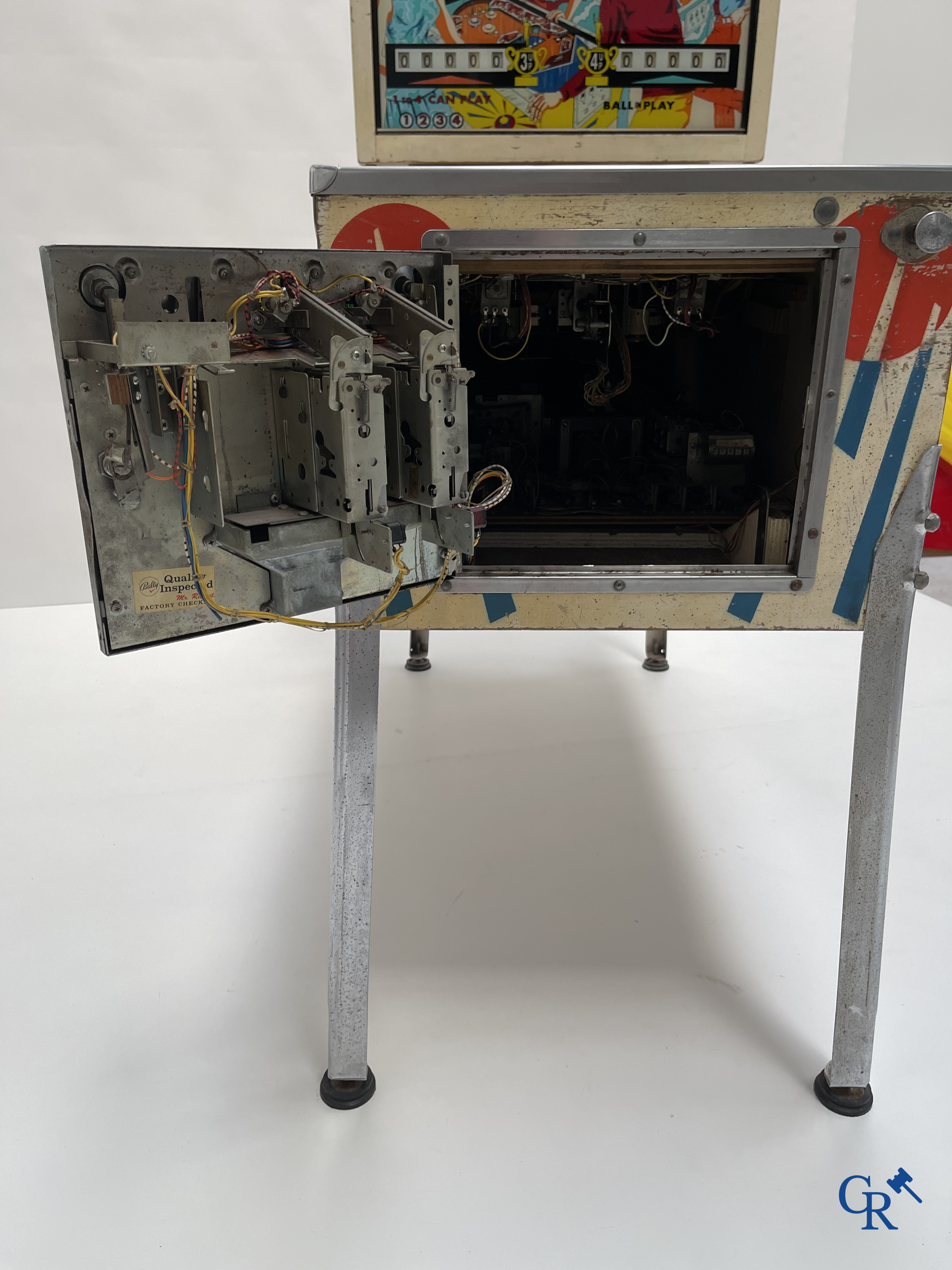 Bally. Electro-mechanical pinball machine "Champ" for 4 players. 1960's - 1970's.