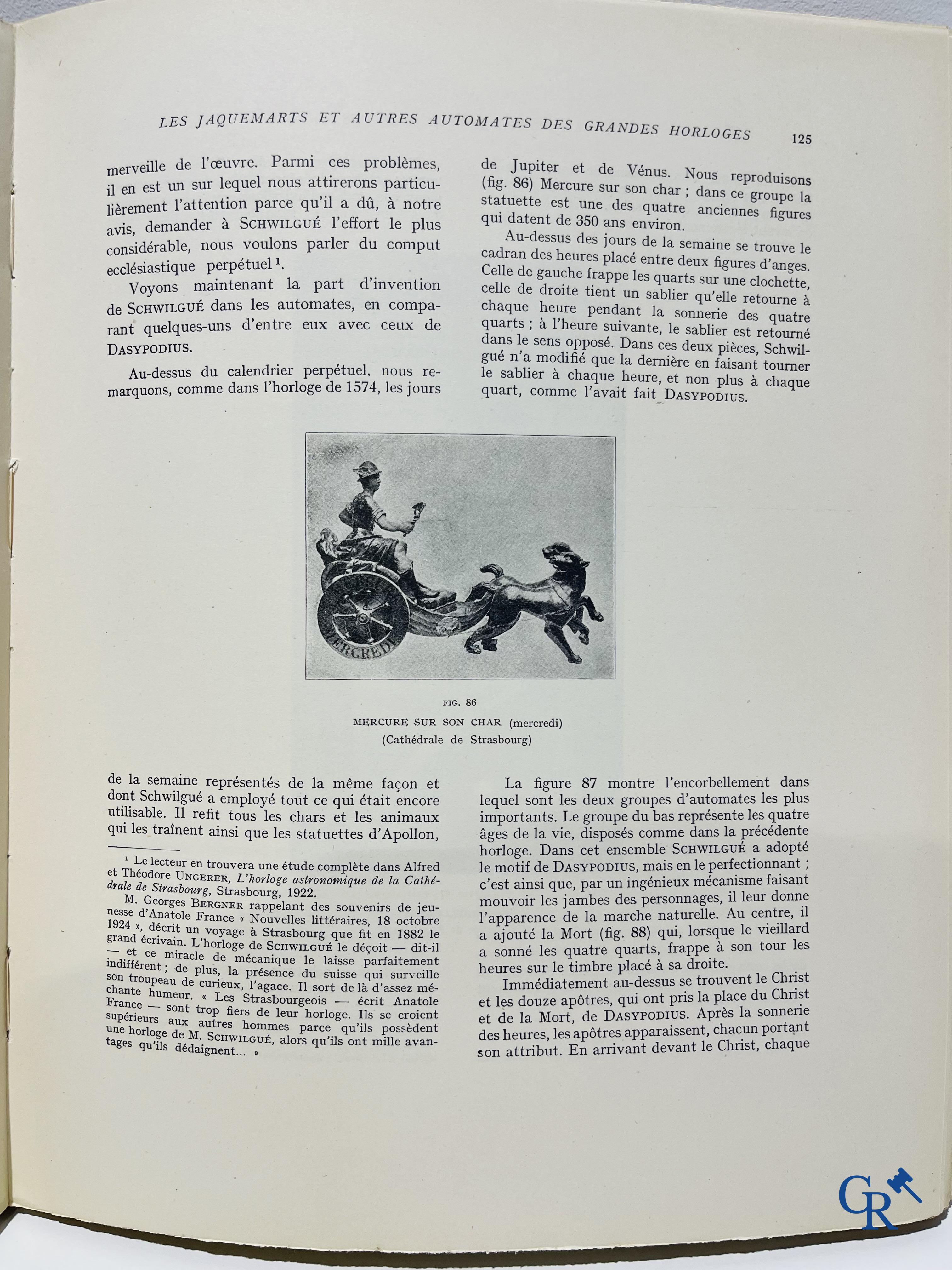 Automaten. Zeldzame uitgave van "Le monde des automates." Alfred Chapuis et Edouard Gélis. Paris 1928.