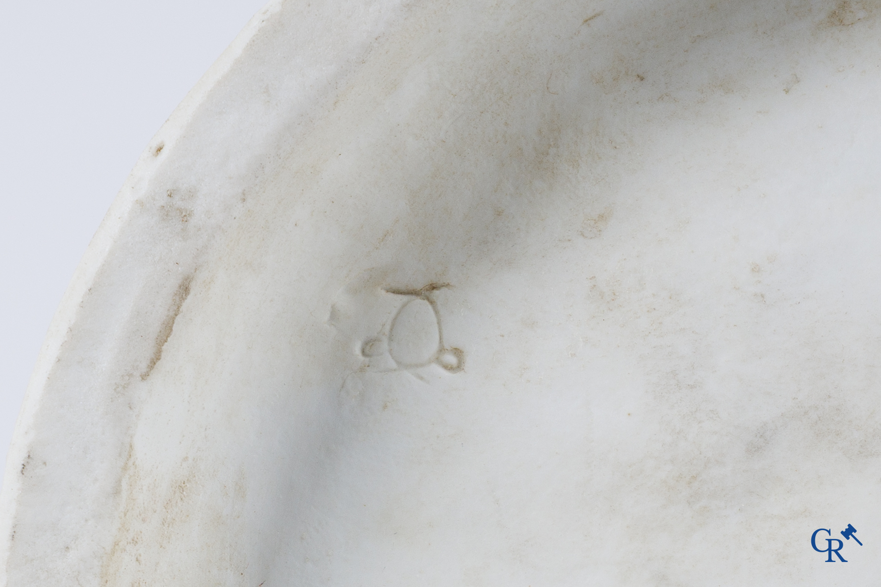 Sèvres, Allegory of Love. Group in biscuit porcelain from Sèvres. Marked. 19th century.