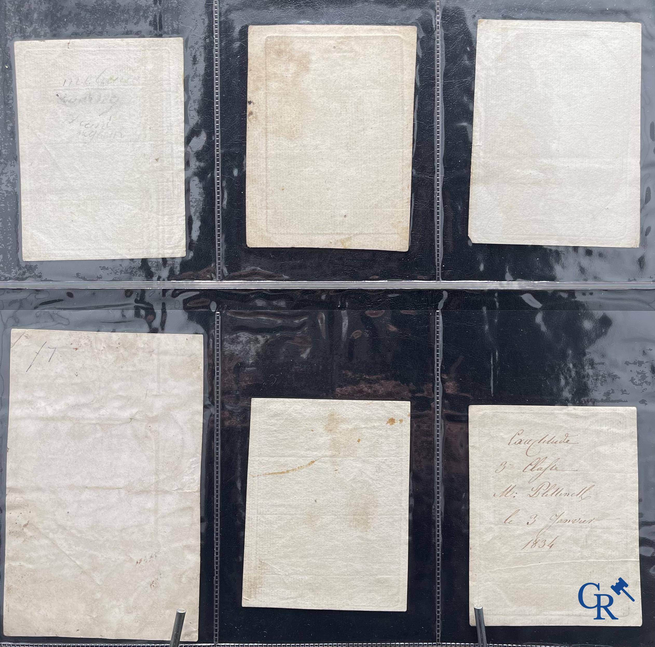 Religious objects: Important collection of pious images and devotion prints, Flanders, 17th-18th-19th centuries.