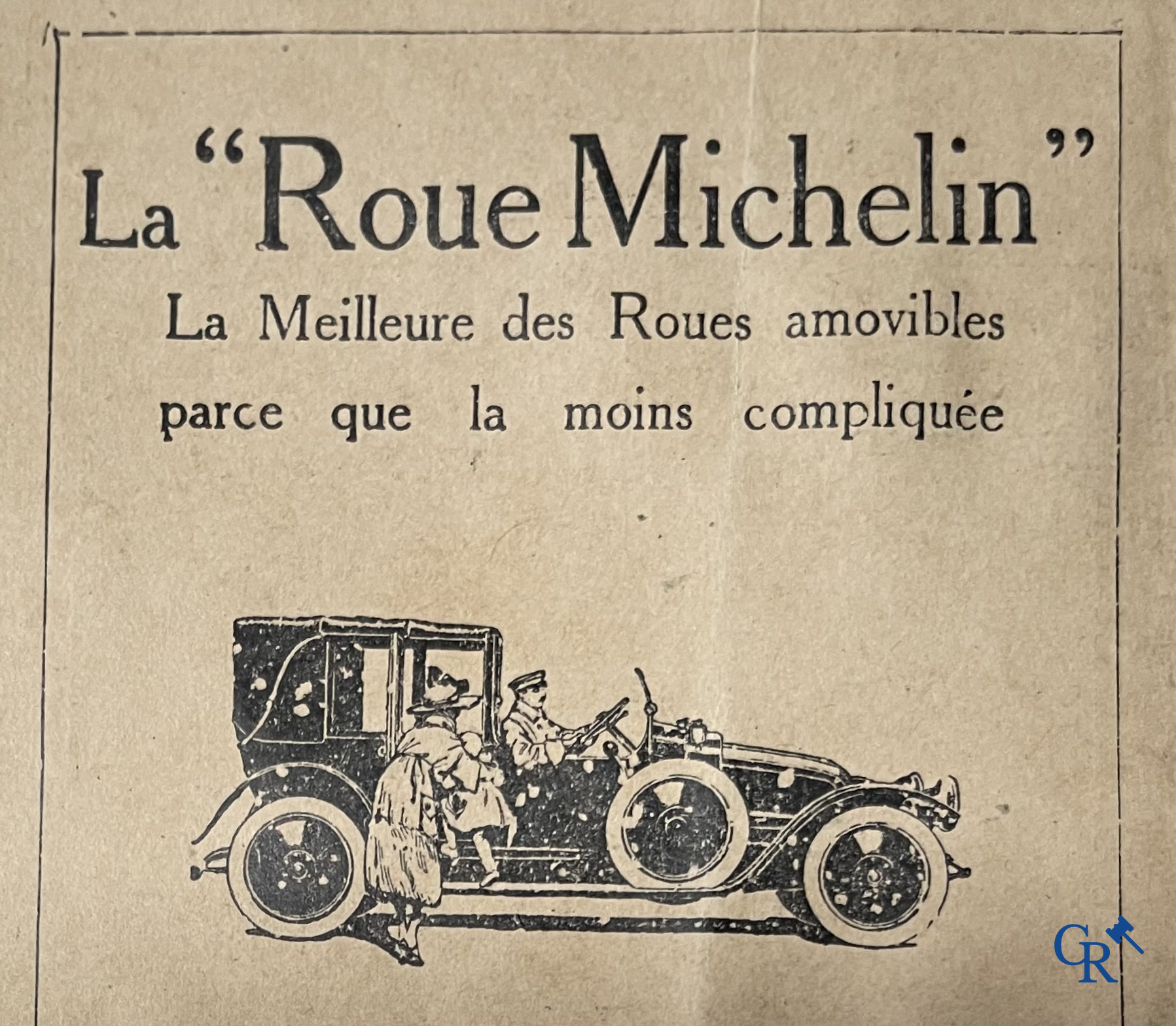 Michelin, an interesting lot with Michelin objects, mainly from the 1920's and 1930's.