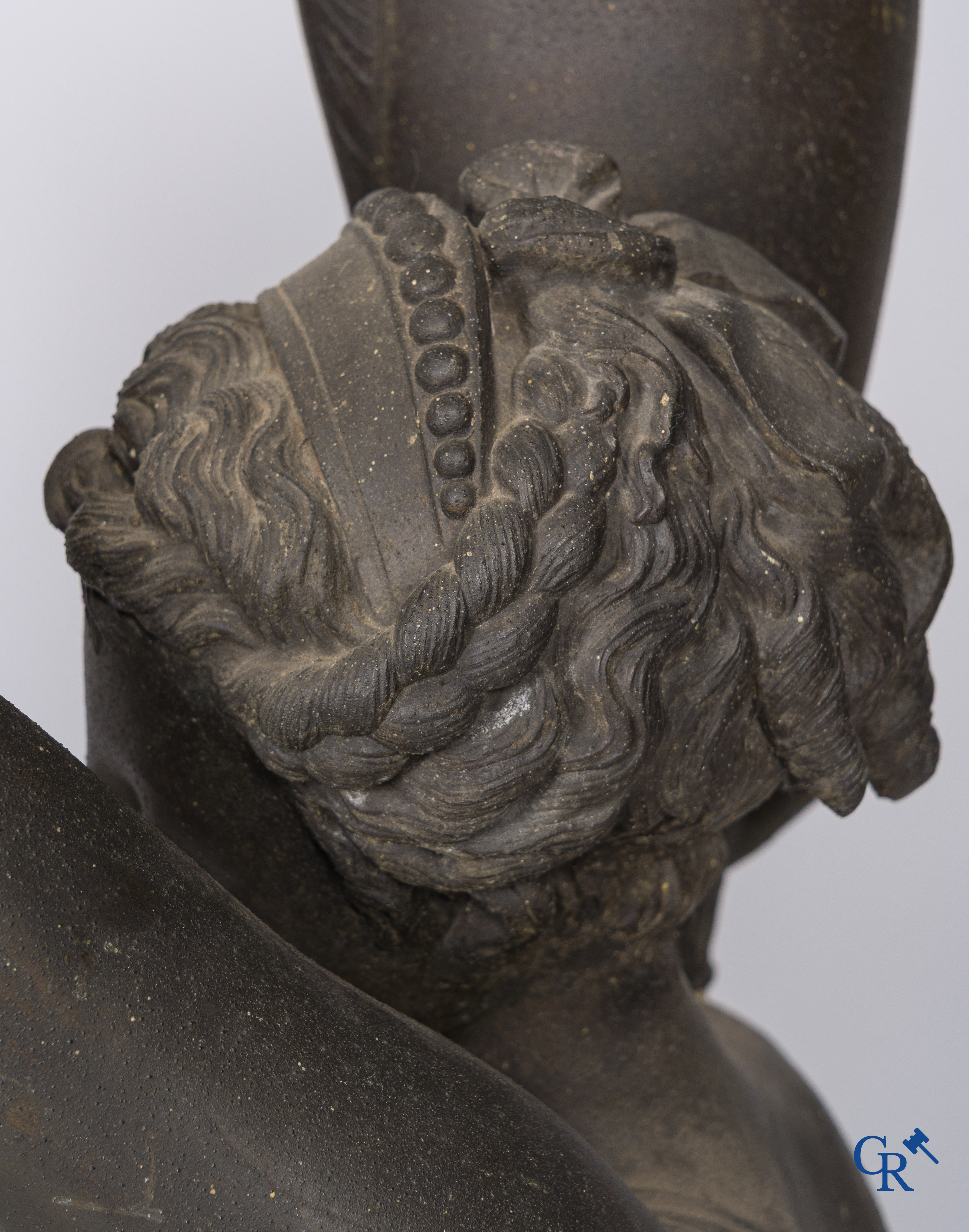 Albert-Ernest Carrier-Belleuse and Jean Boy foundry, 116 Rue de Turenne, Paris. Pair of water carriers. Circa 1860.