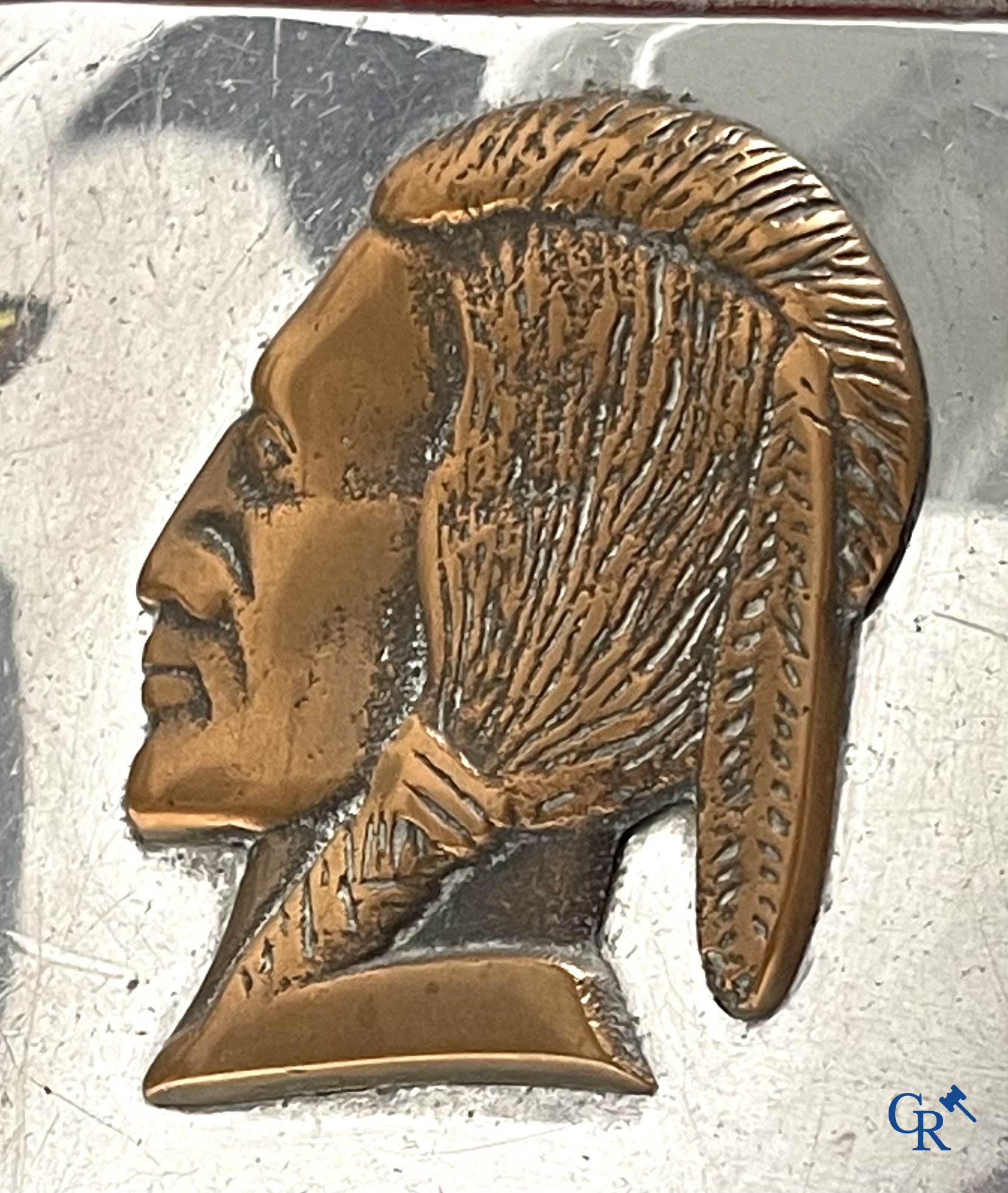 Jackpot, one-armed bandit, Jennings & Company Chicago. Riviera Star Chief Super Jackpot. Numbered.