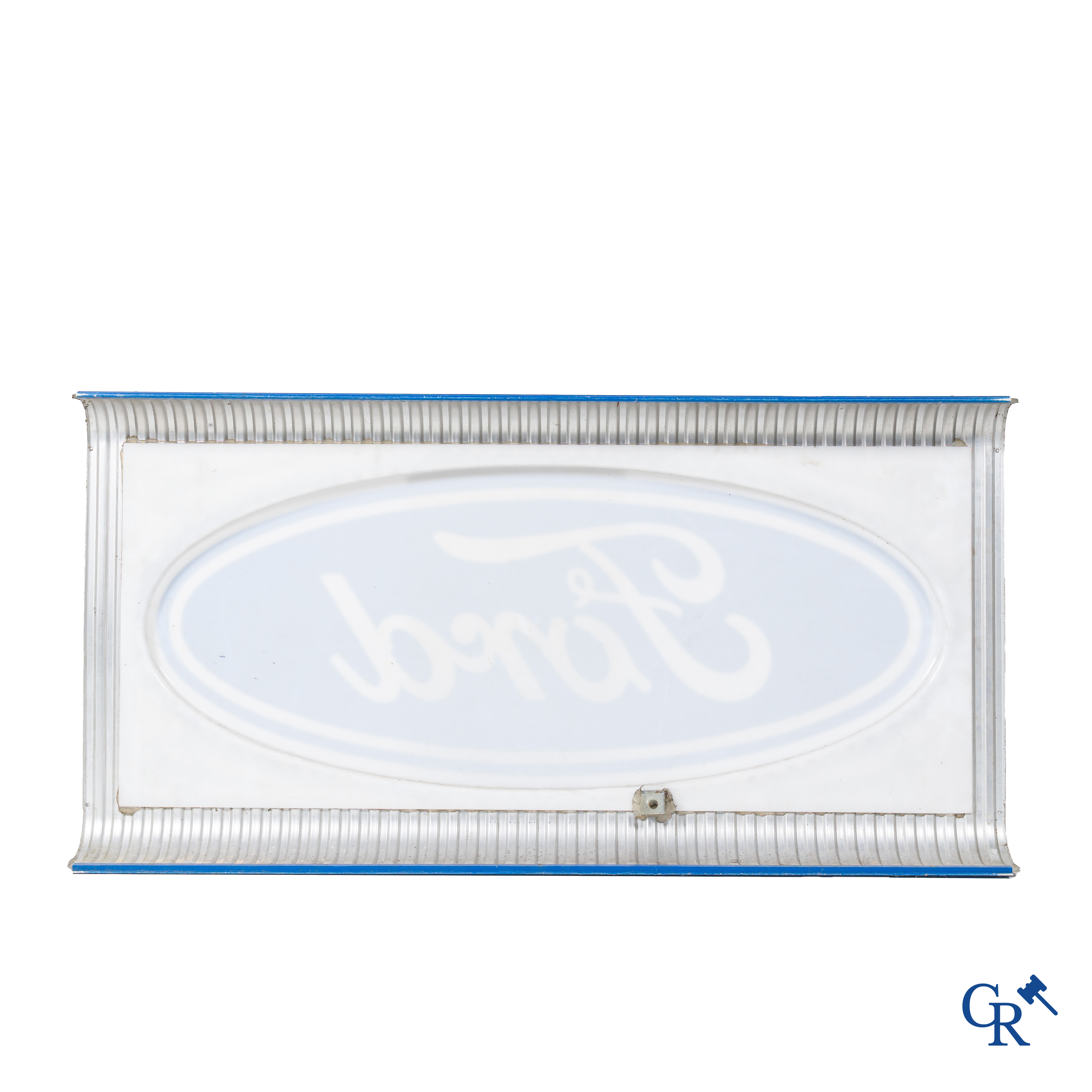 Ford, publicity in aluminium and plexi for the Ford car brand.