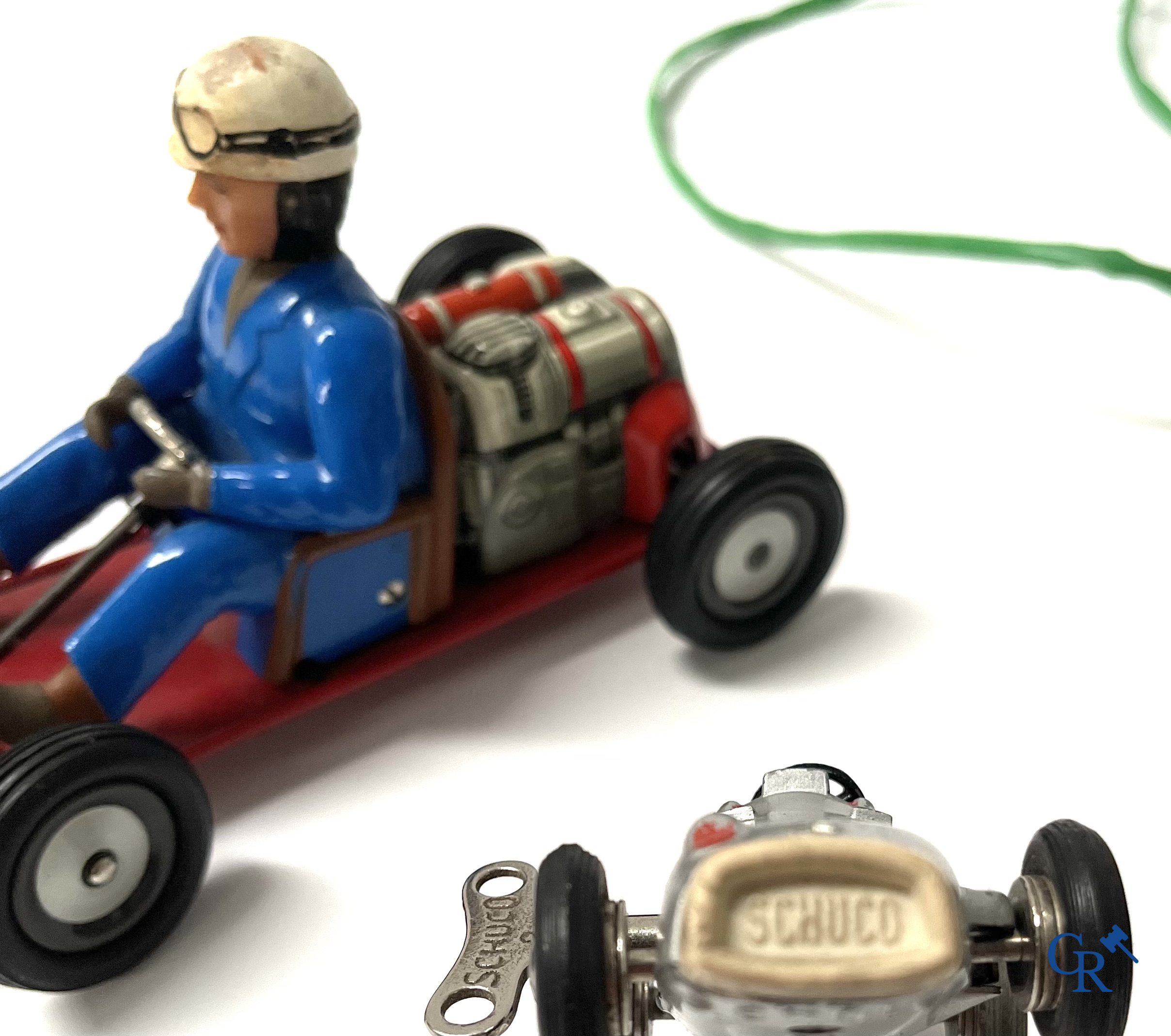 Old toys. A lot of mechanical tin toys. Gama, Schuco, Japanese battery toy, etc.