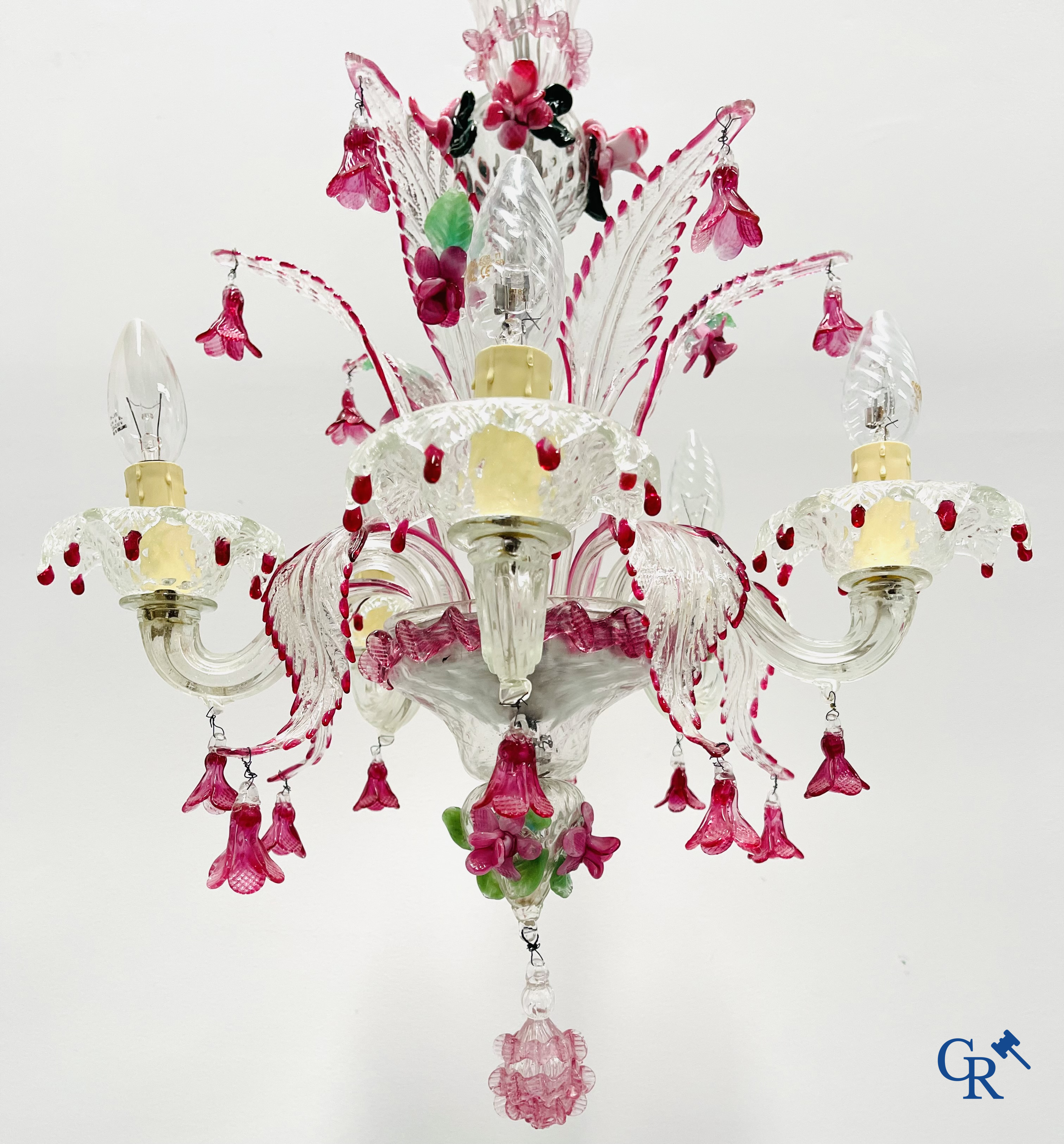 Een Venetiaanse luchter.