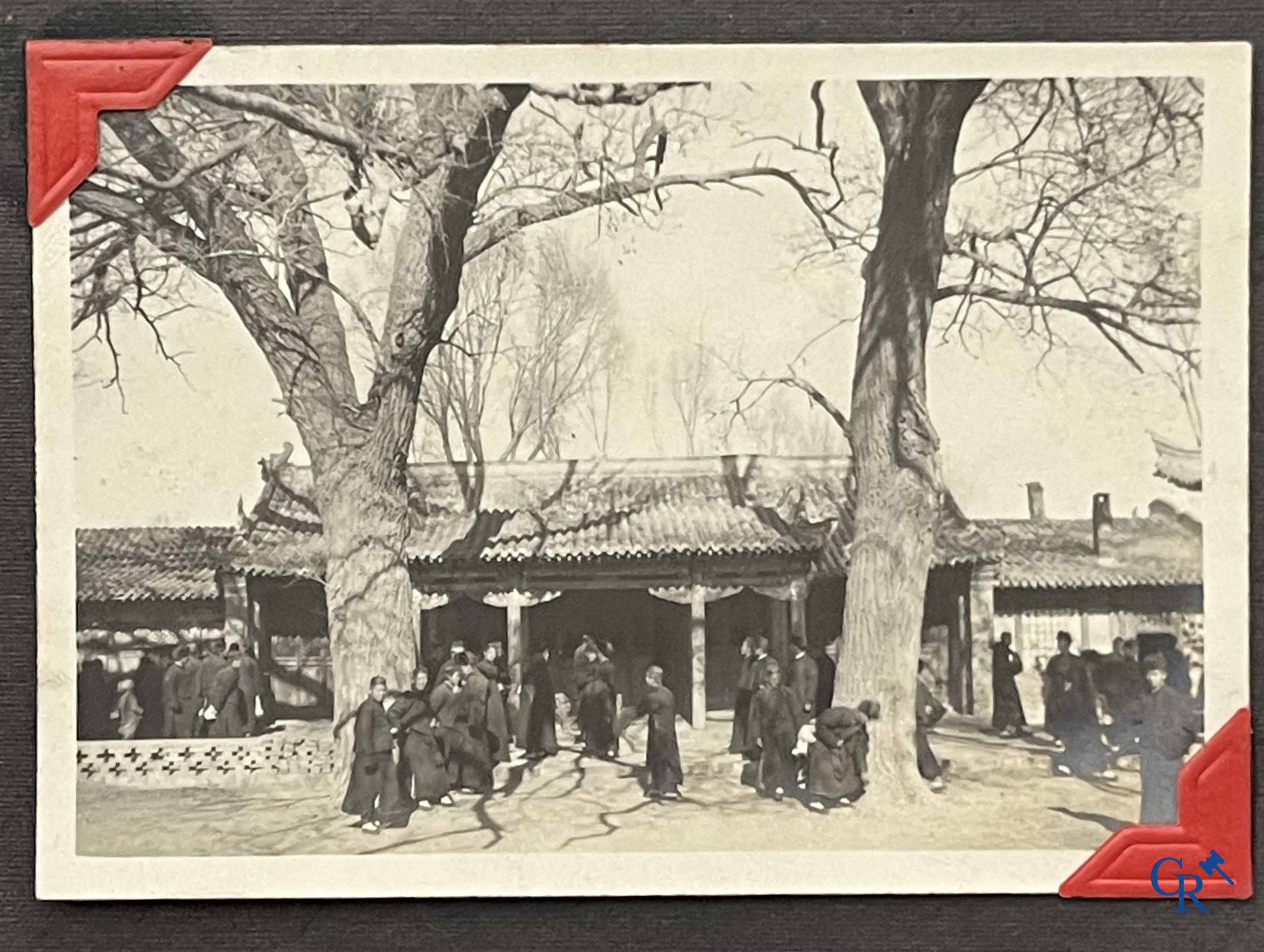 Aziatica, een belangrijk album met reisfoto's uit China. Onder andere Datong, Peking, Beijing, Hohhot, enz. Circa 1900.