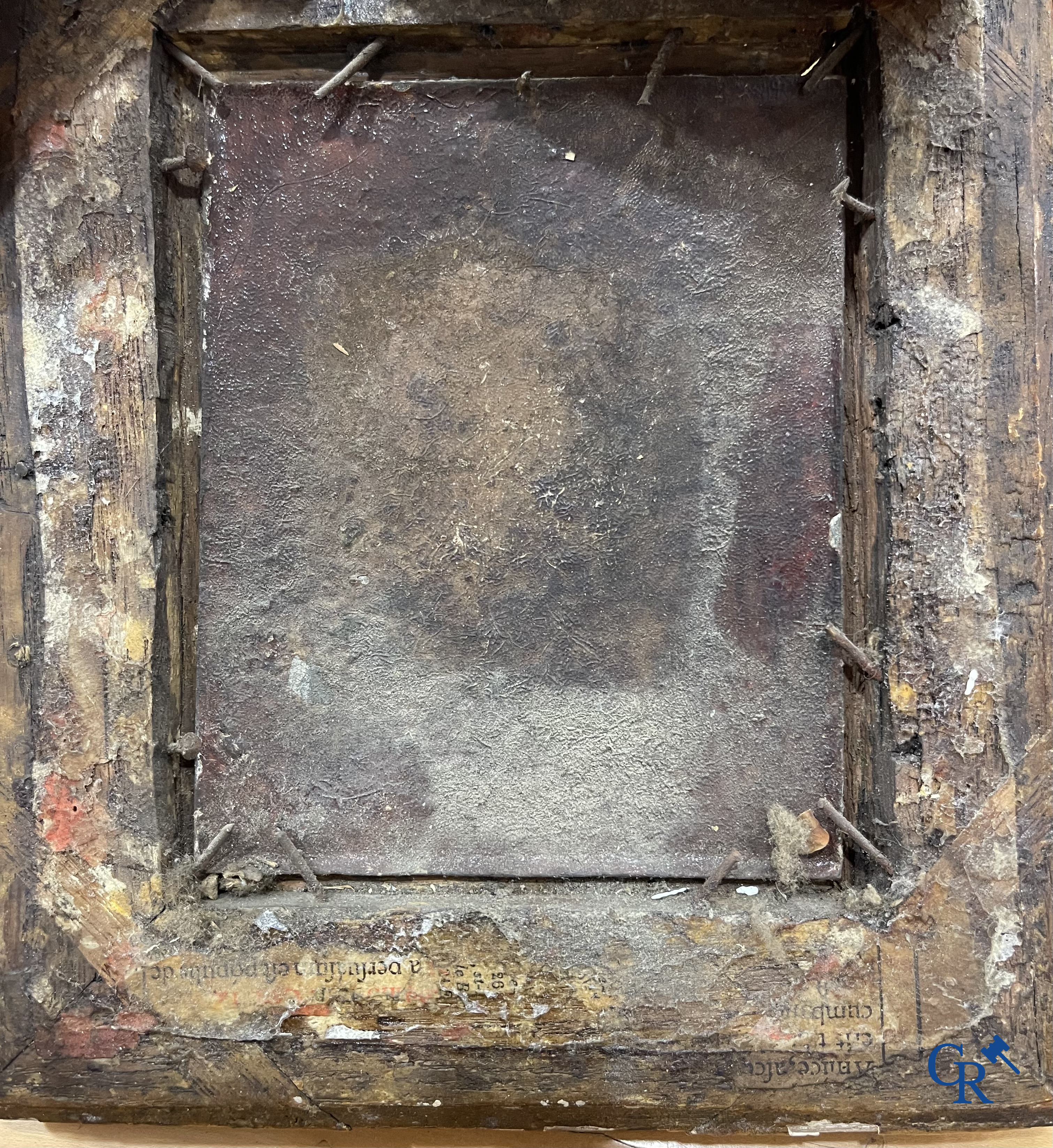 Madonna met kind. Frankrijk XVe-XVIe eeuw. Hoogstwaarschijnlijk Limoges, omgeving van de familie Pénicaud.