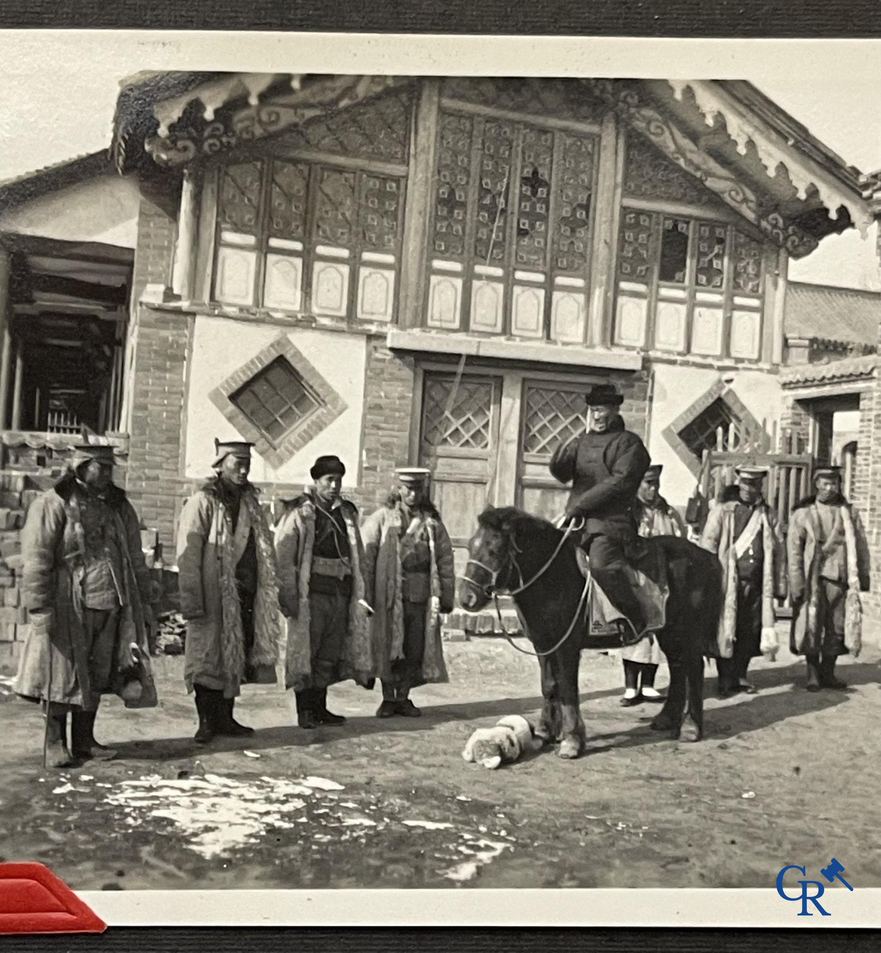 Aziatica, een belangrijk album met reisfoto's uit China. Onder andere Datong, Peking, Beijing, Hohhot, enz. Circa 1900.