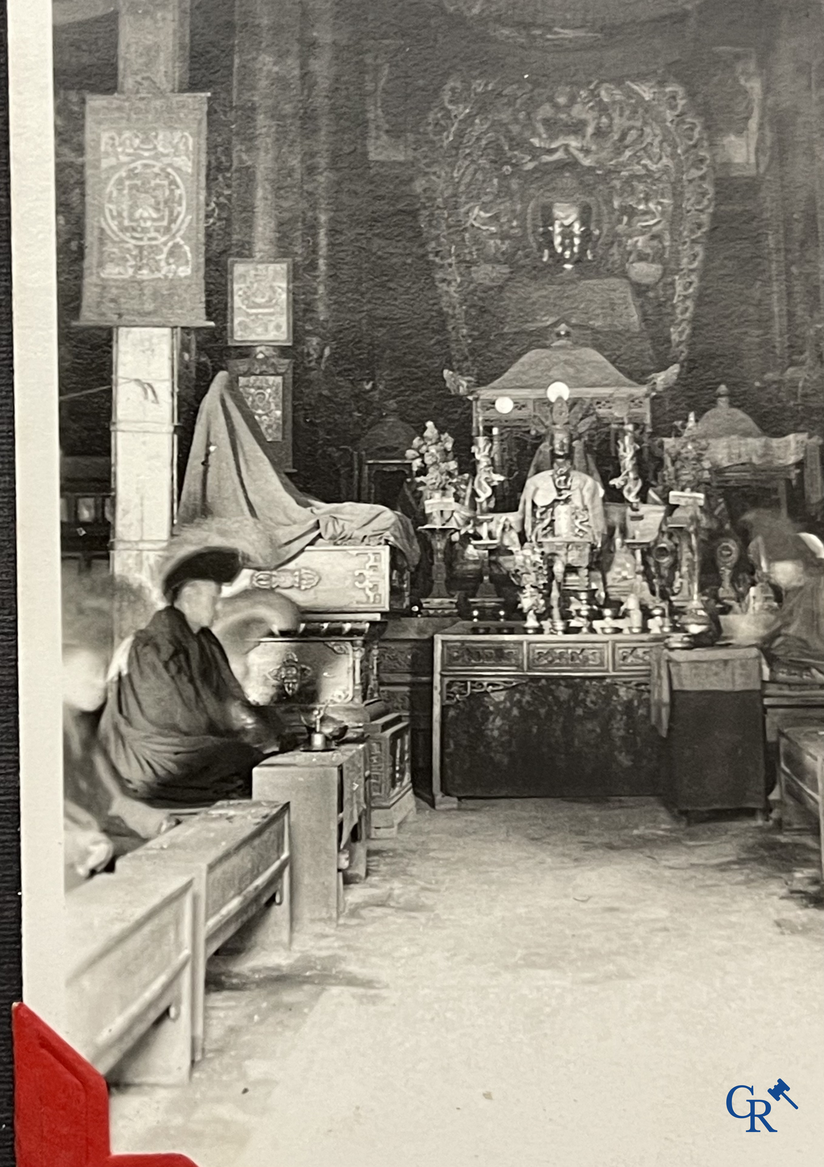 Aziatica, een belangrijk album met reisfoto's uit China. Onder andere Datong, Peking, Beijing, Hohhot, enz. Circa 1900.