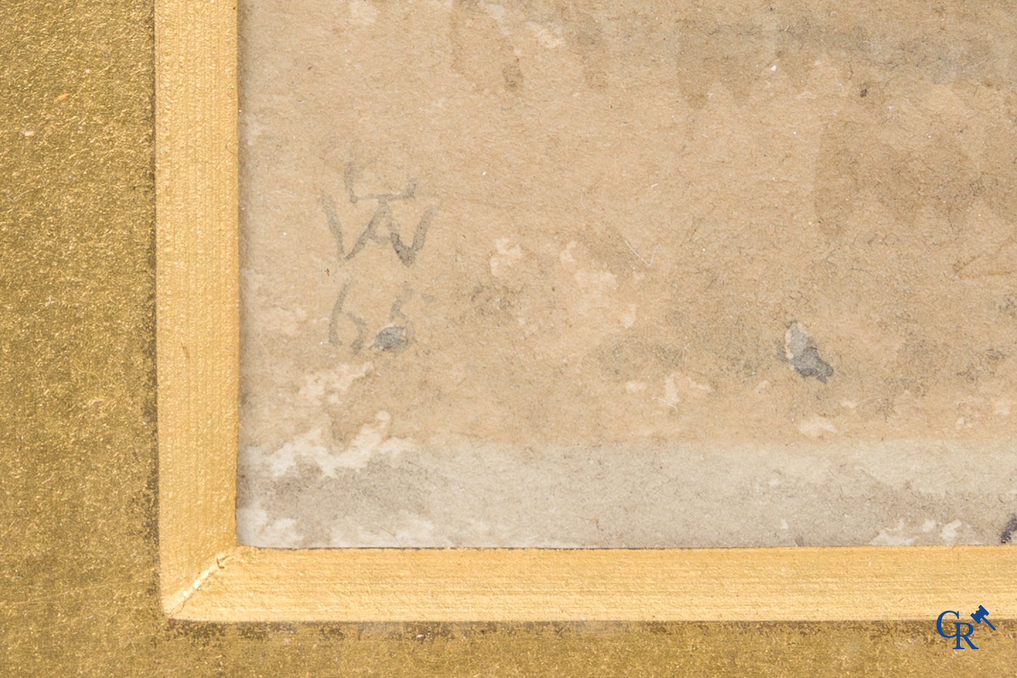 Joseph Mallord William Turner (1775-1851) (in the style of) Watercolour. Signed lower left.