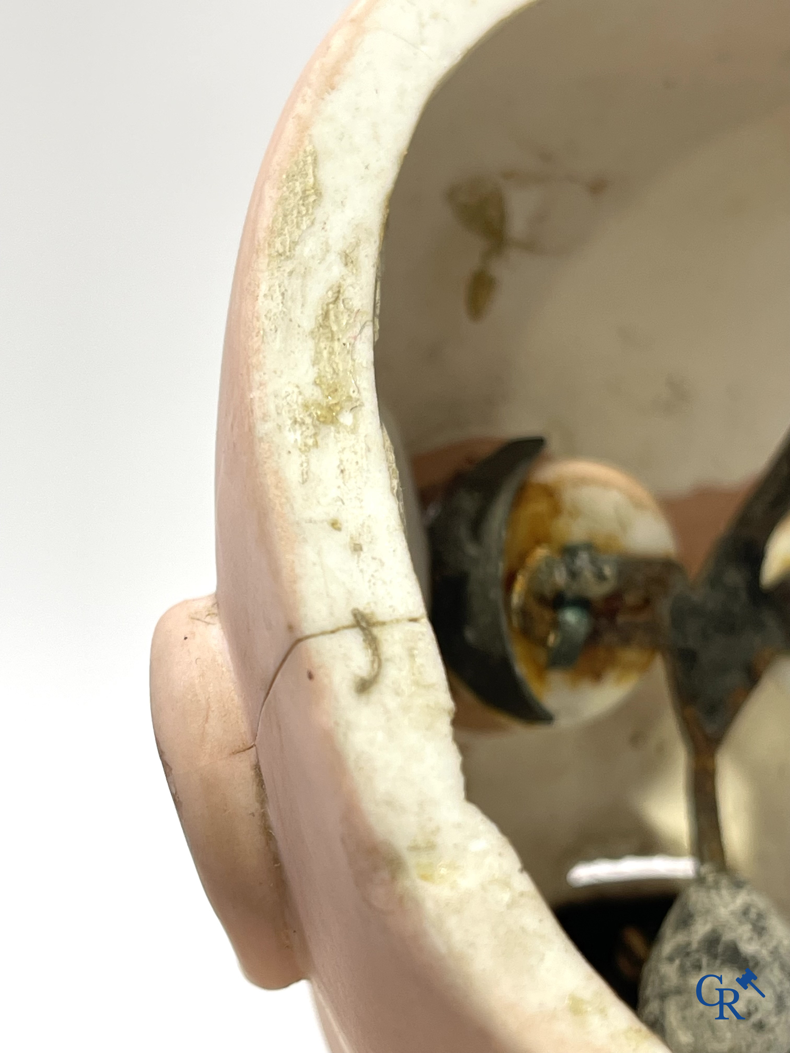 Old toys, Jumeau, doll with porcelain head marked Tête Jumeau Déposé, n°10.