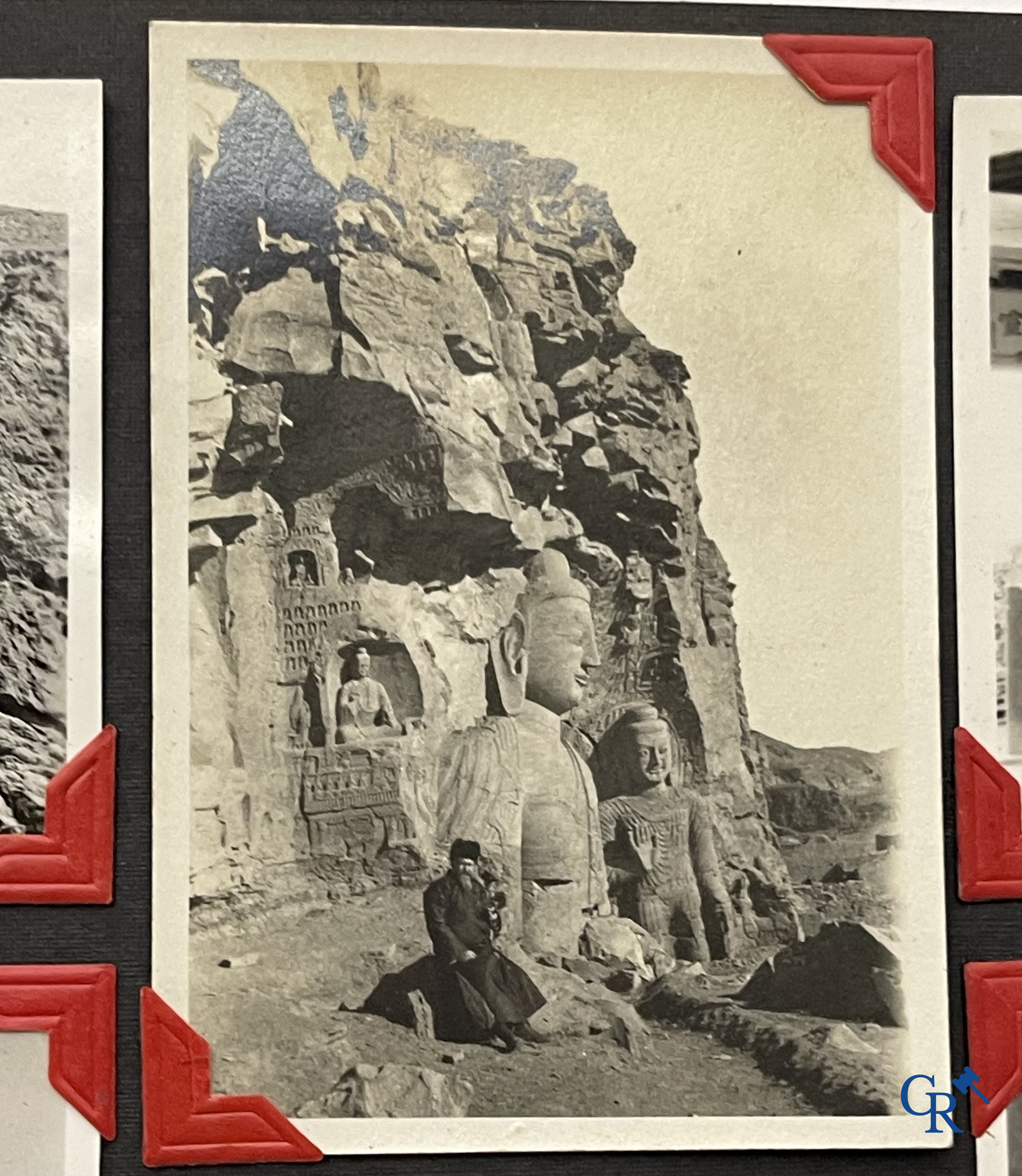 Aziatica, een belangrijk album met reisfoto's uit China. Onder andere Datong, Peking, Beijing, Hohhot, enz. Circa 1900.