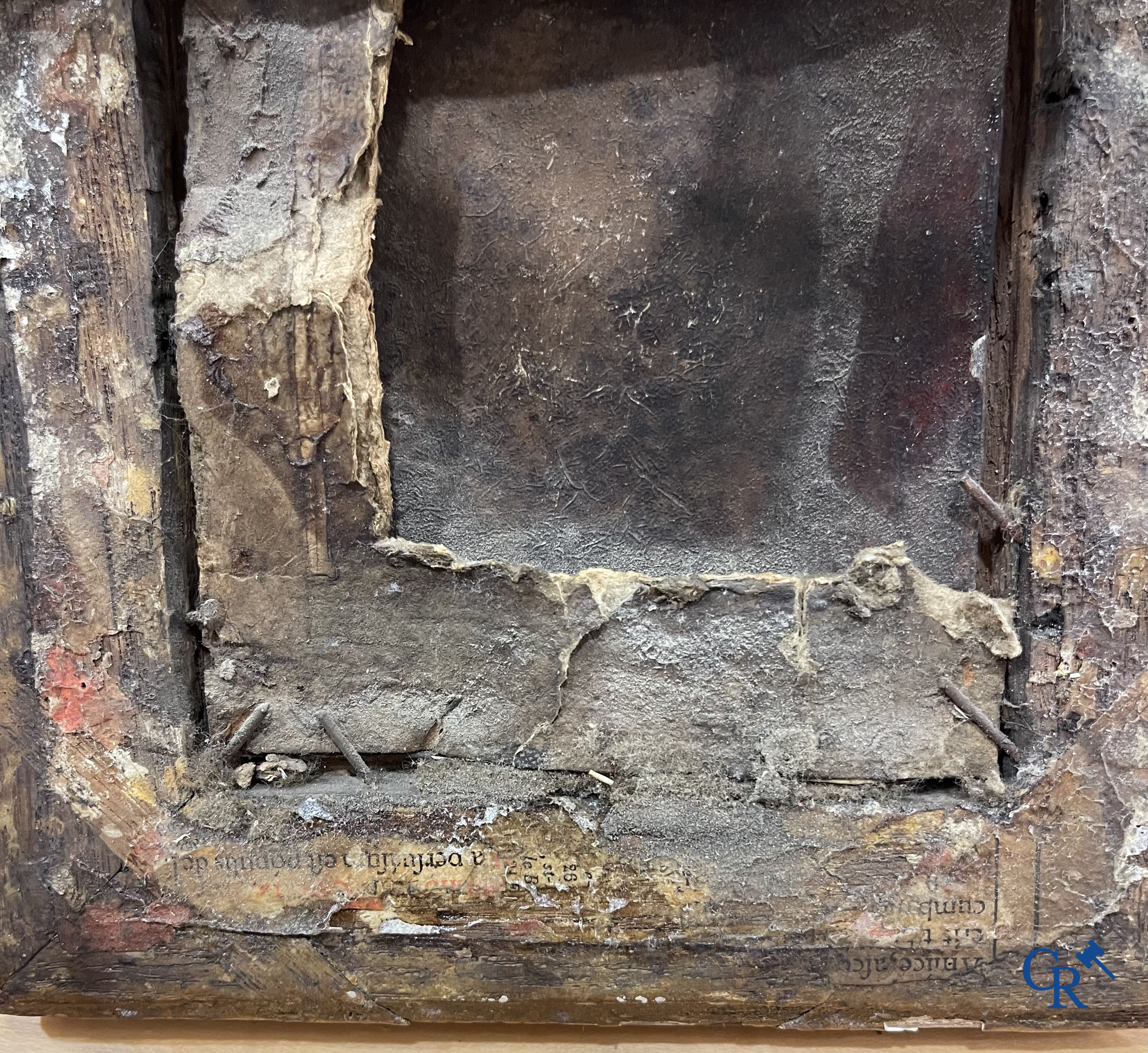 Madonna met kind. Frankrijk XVe-XVIe eeuw. Hoogstwaarschijnlijk Limoges, omgeving van de familie Pénicaud.