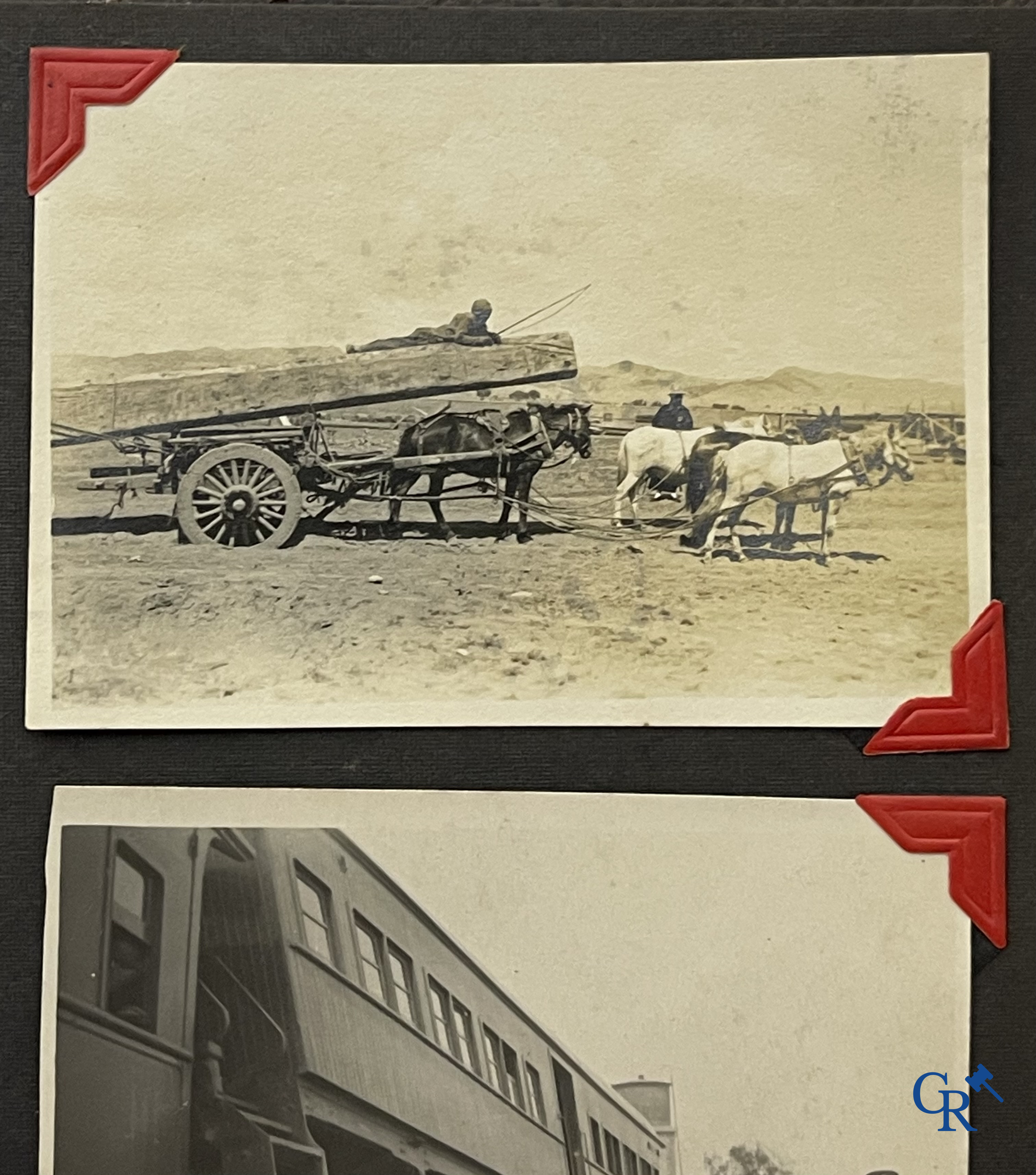 Aziatica, een belangrijk album met reisfoto's uit China. Onder andere Datong, Peking, Beijing, Hohhot, enz. Circa 1900.