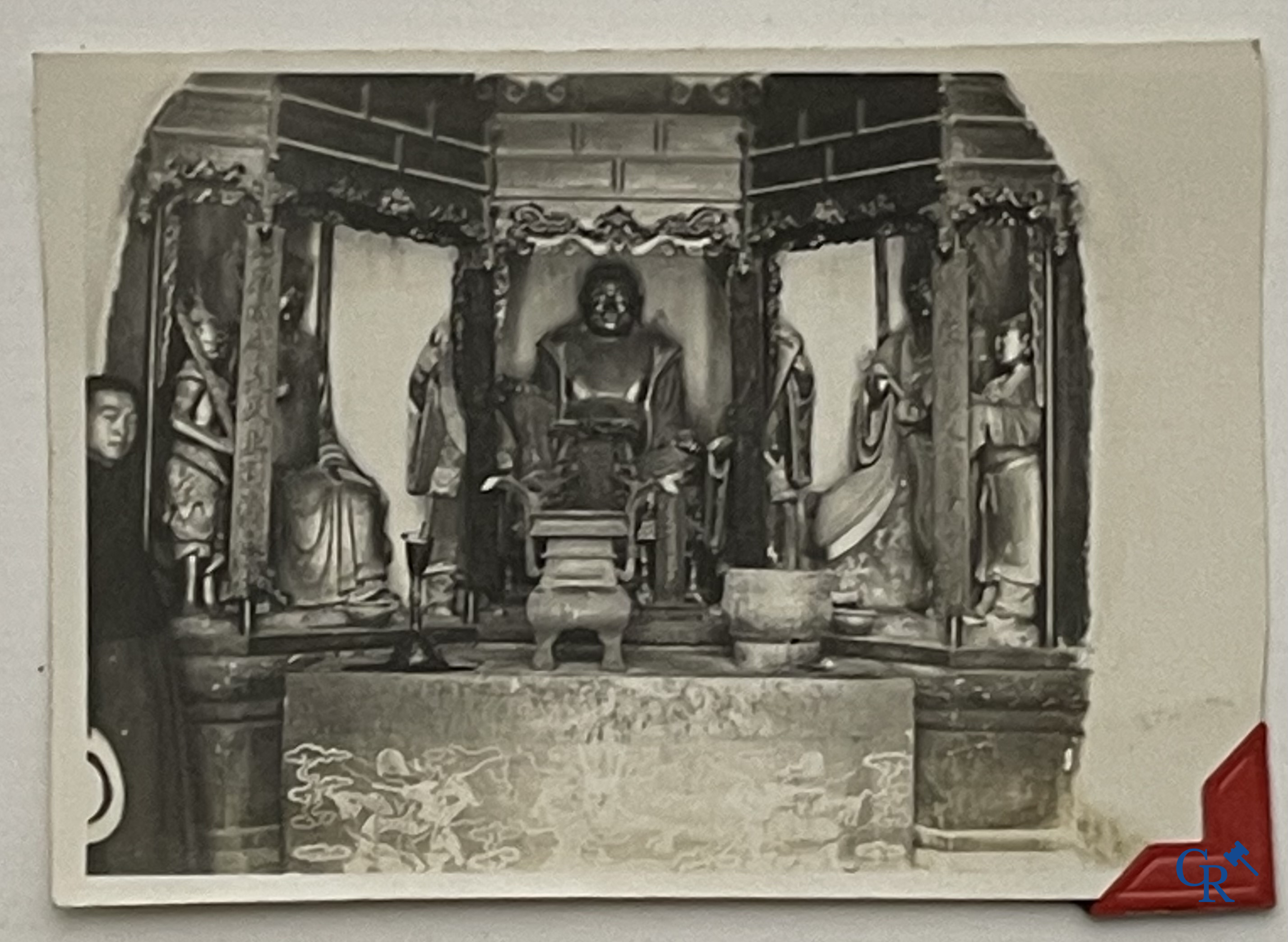 Aziatica, een belangrijk album met reisfoto's uit China. Onder andere Datong, Peking, Beijing, Hohhot, enz. Circa 1900.