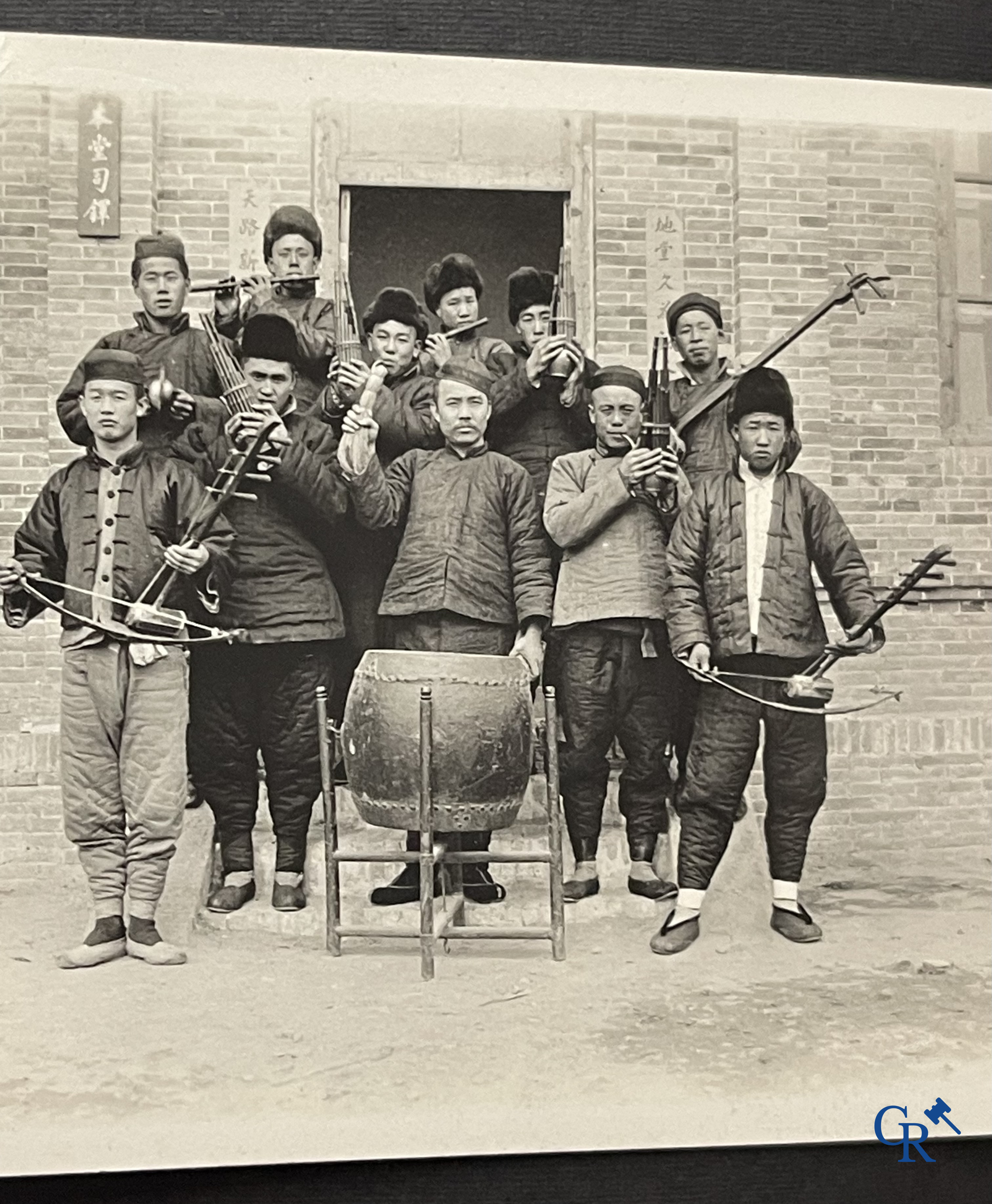 Aziatica, een belangrijk album met reisfoto's uit China. Onder andere Datong, Peking, Beijing, Hohhot, enz. Circa 1900.