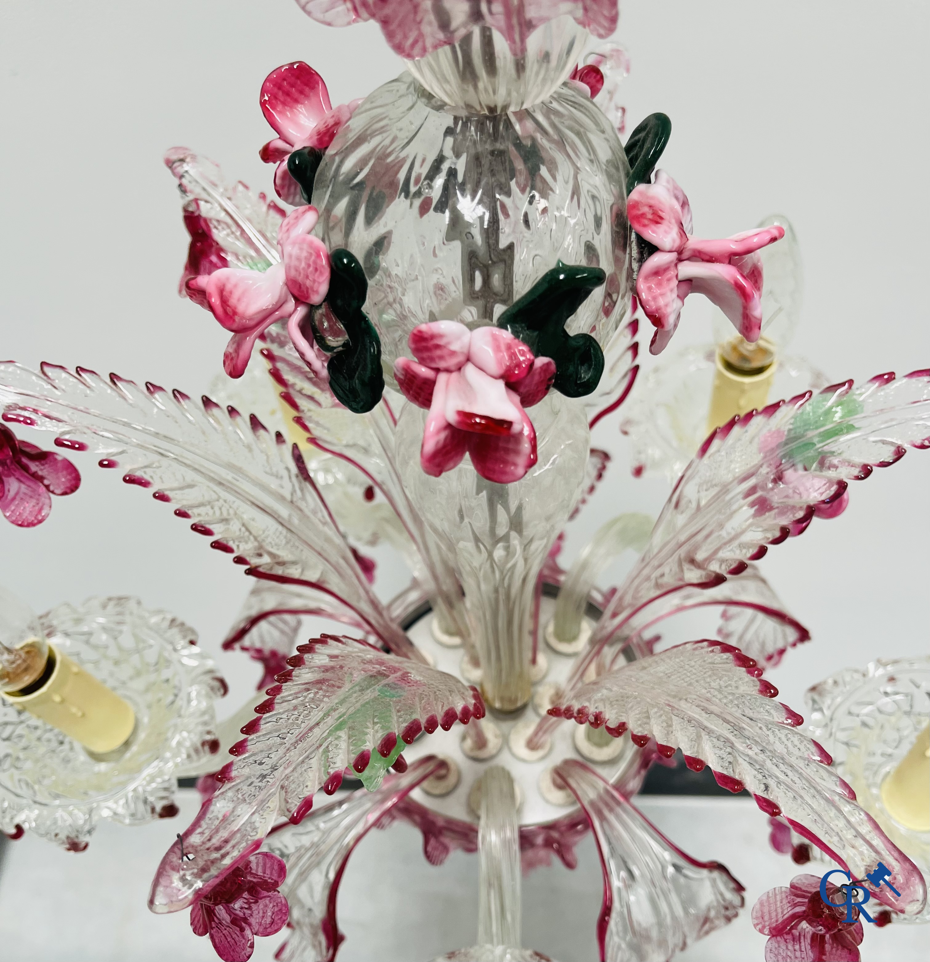 Een Venetiaanse luchter.