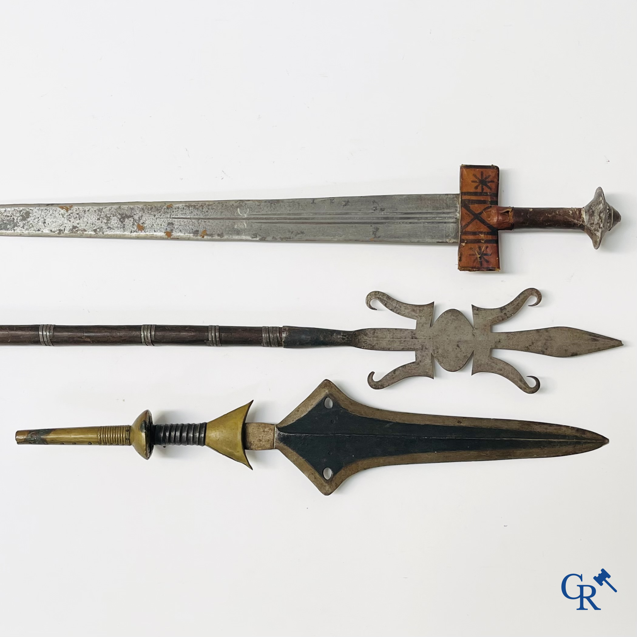 Tribal Art, 3 African weapons.